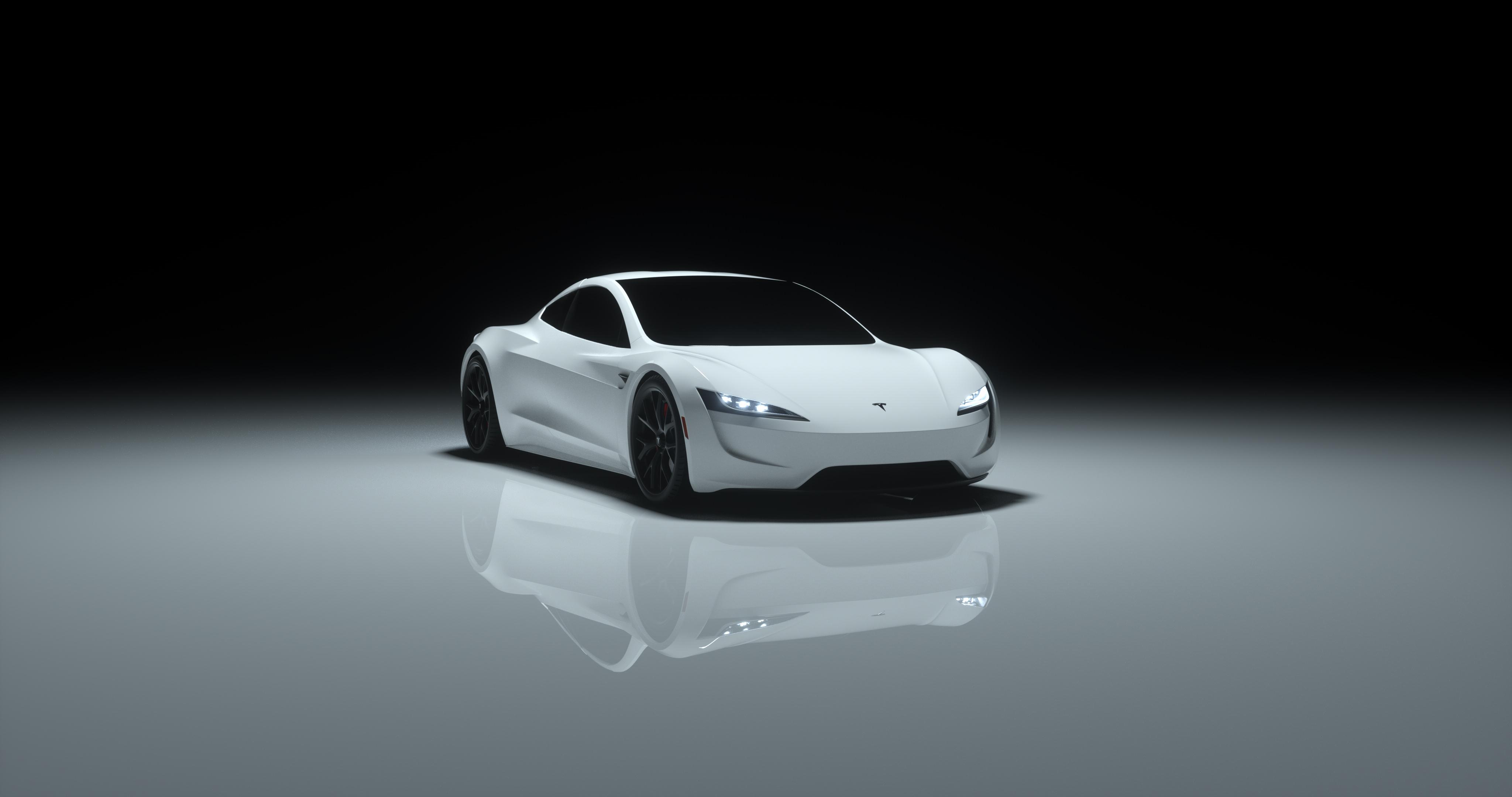 Tesla Roadster Wallpapers