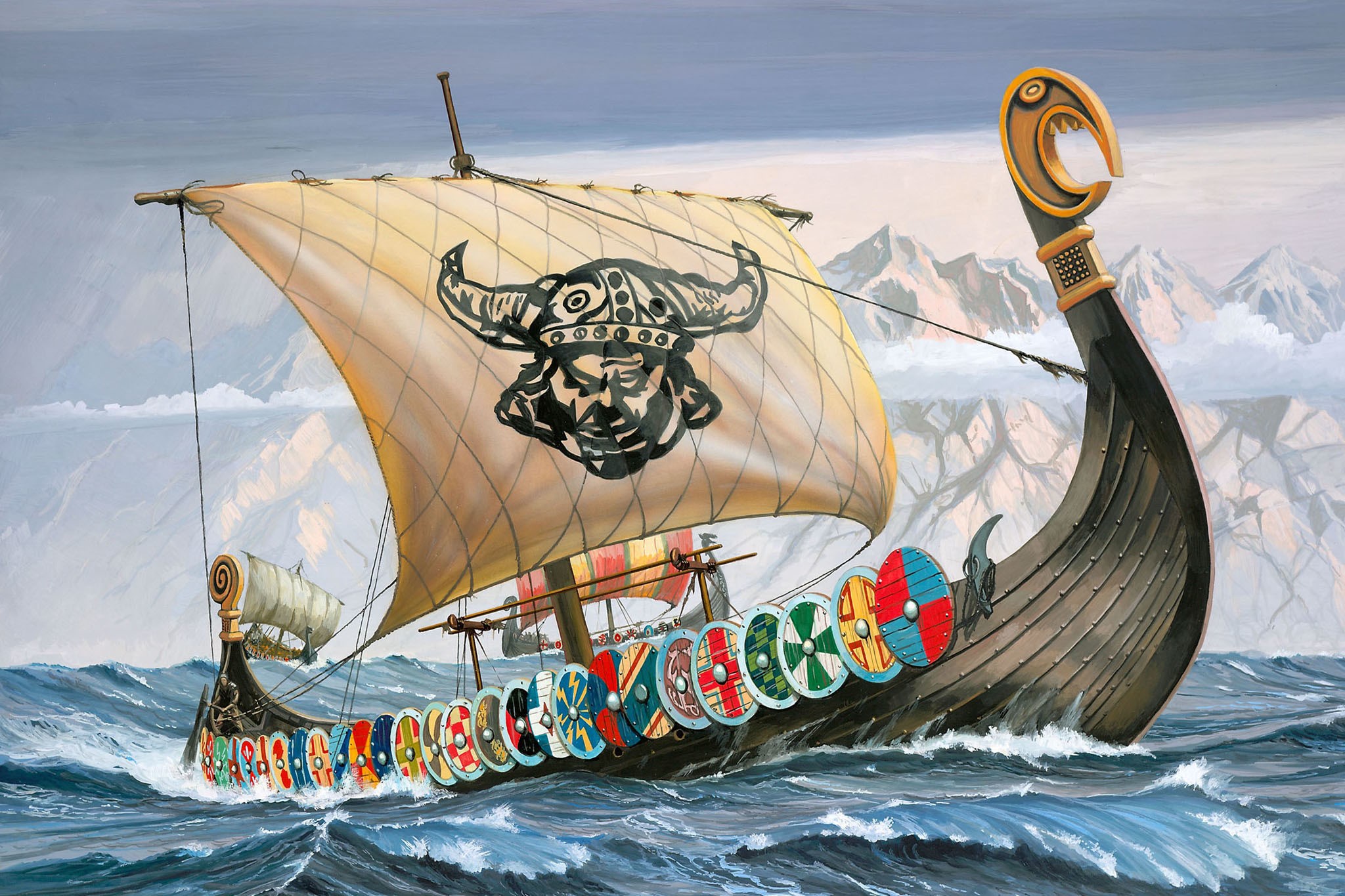 Viking Ship Wallpapers