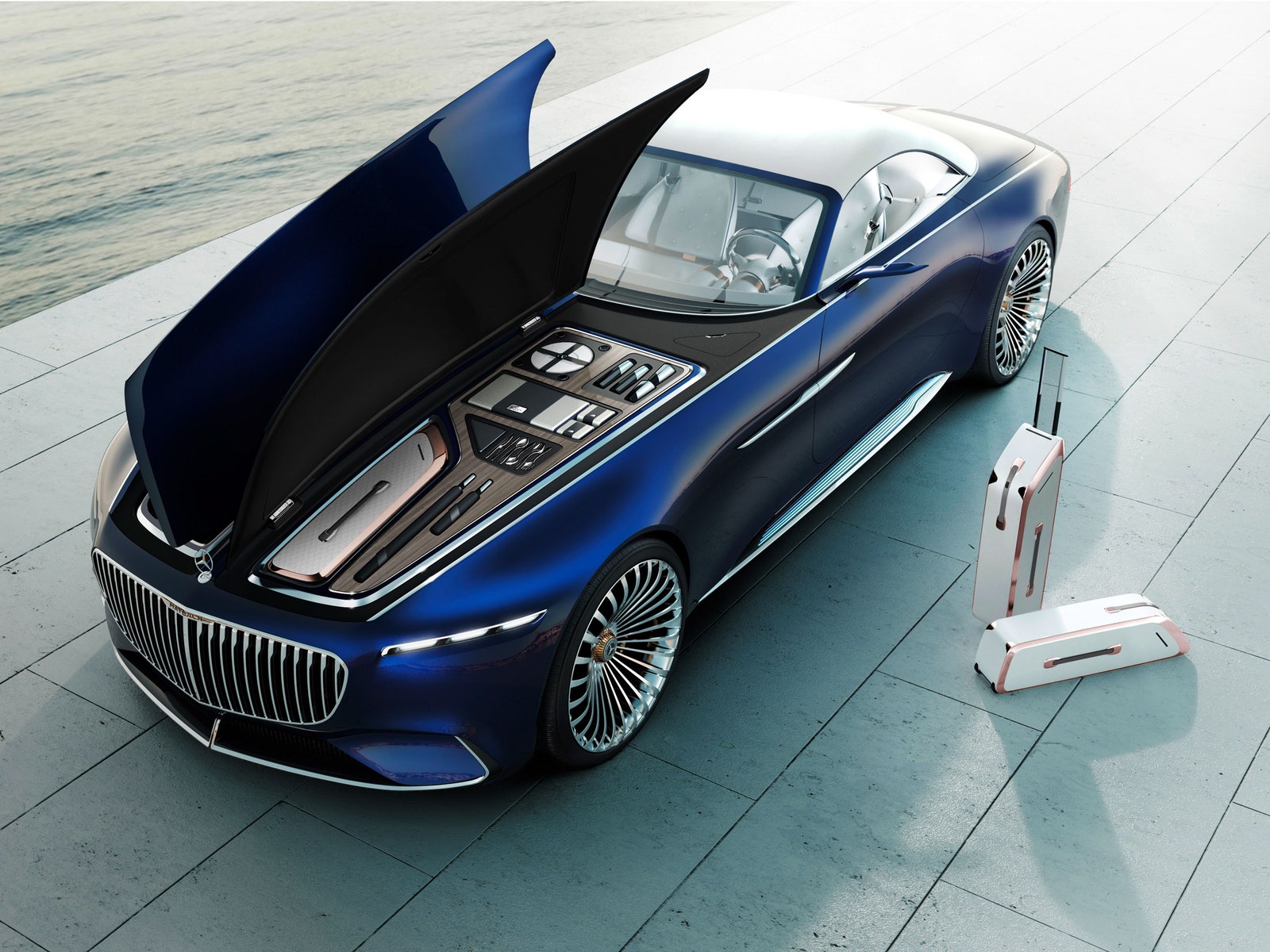 Vision Mercedes Maybach 6 Cabriolet Wallpapers