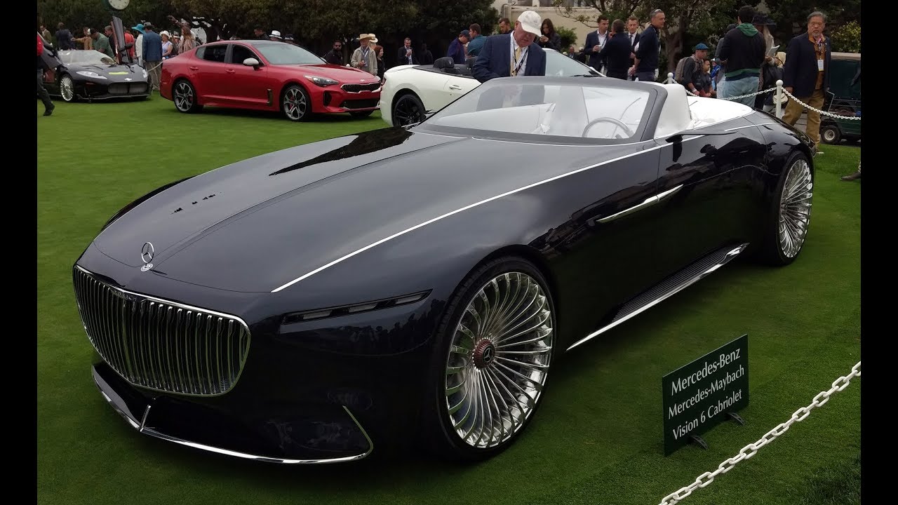 Vision Mercedes Maybach 6 Cabriolet 2017 Wallpapers