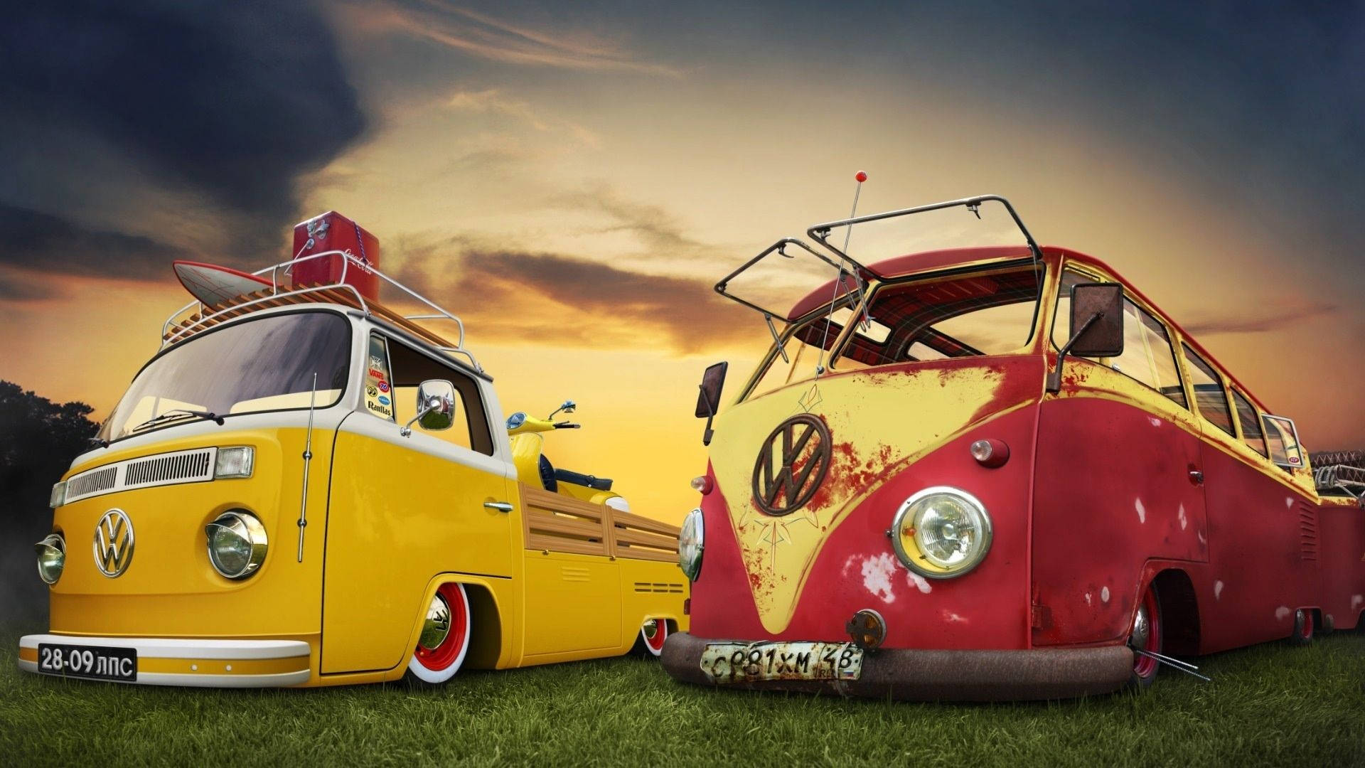 Volkswagen Bus Wallpapers