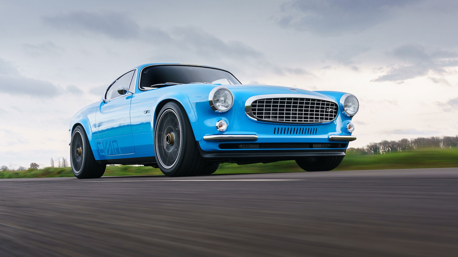 Volvo P1800 Cyan Wallpapers