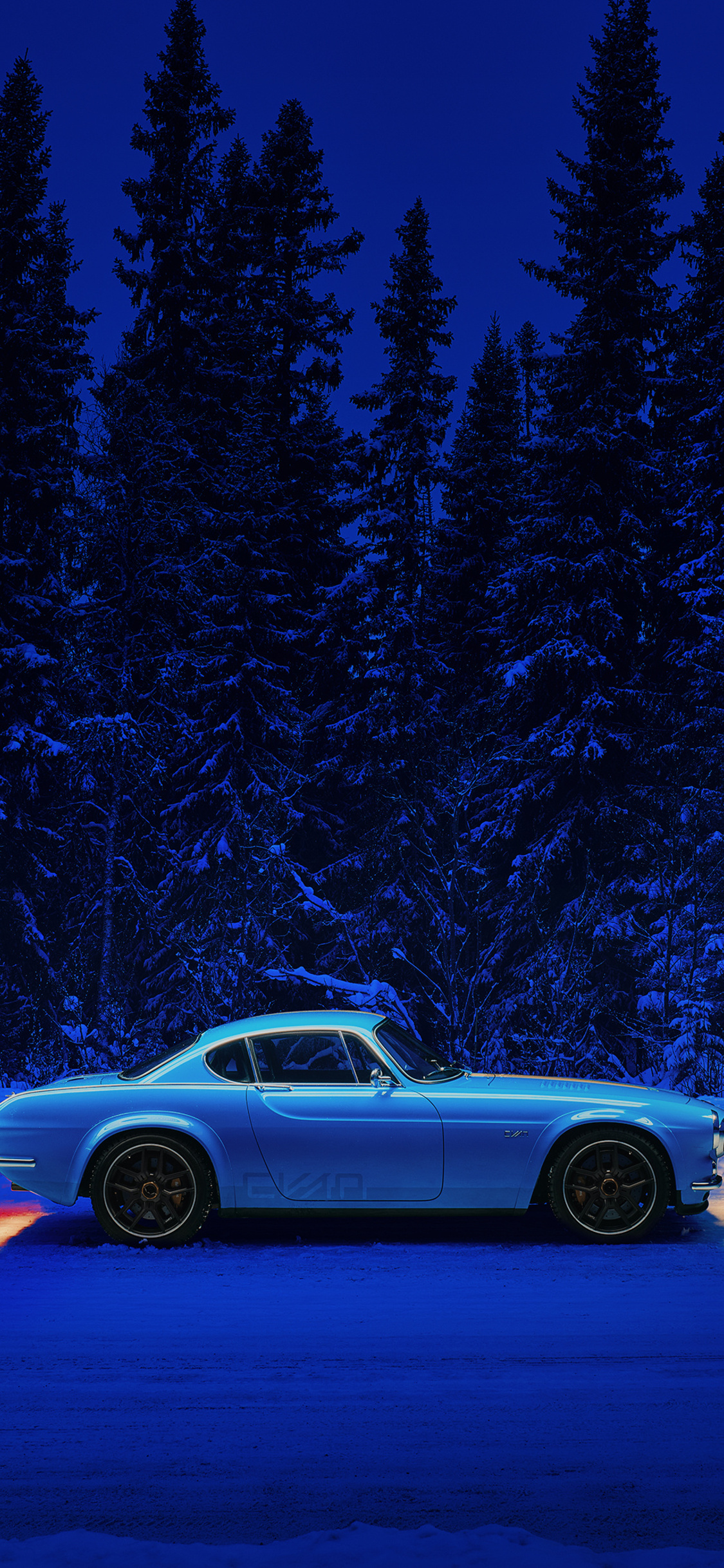 Volvo P1800 Cyan Wallpapers