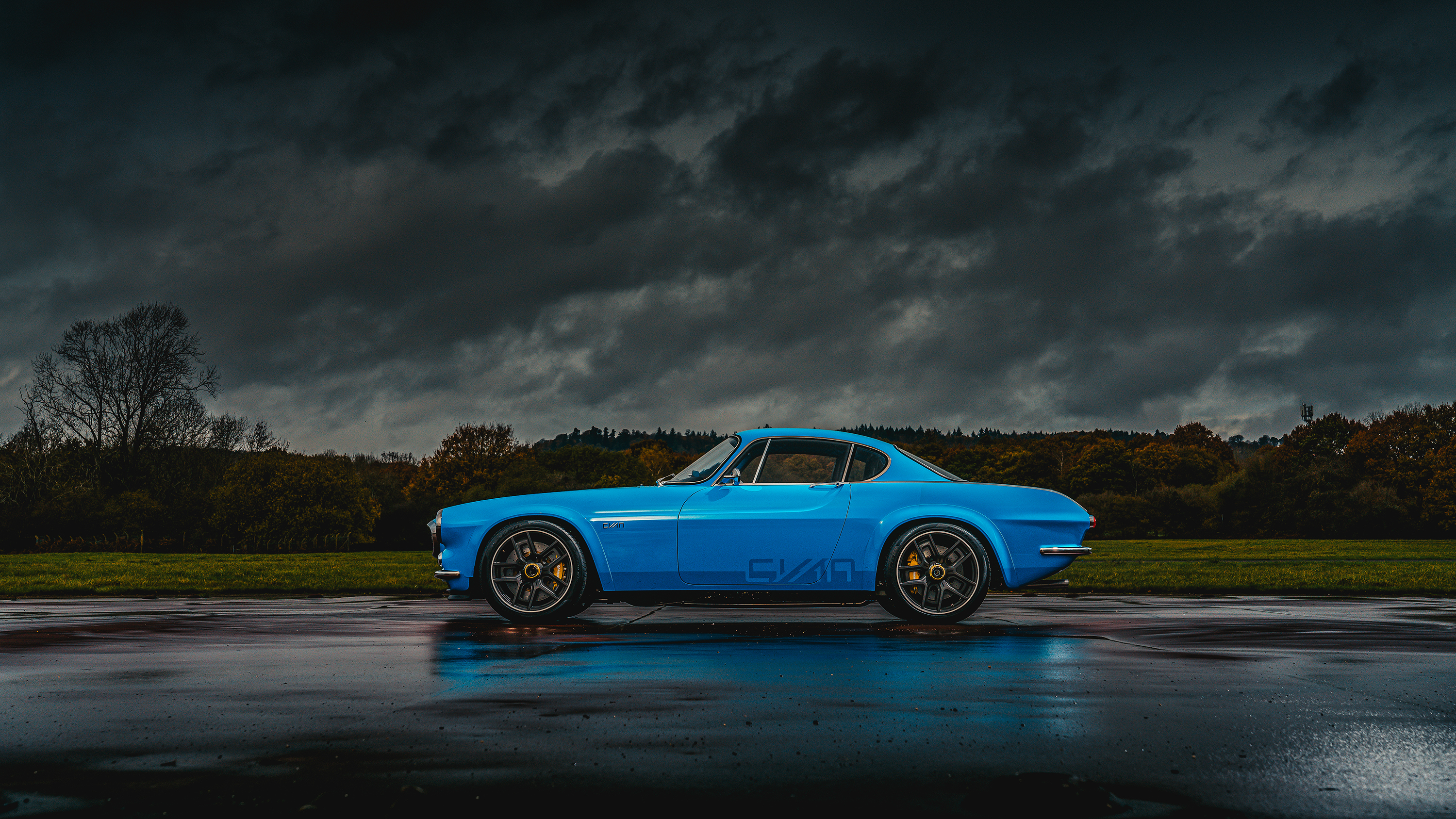 Volvo P1800 Cyan Wallpapers