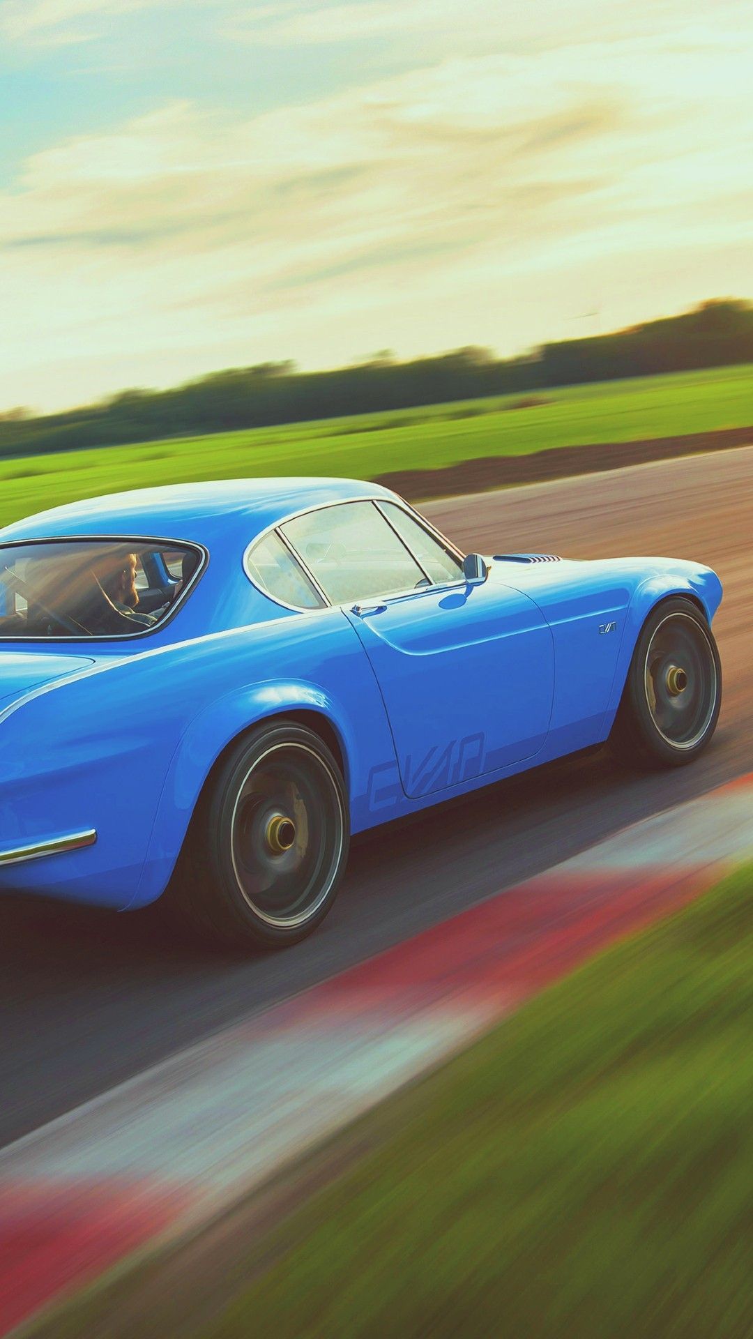 Volvo P1800 Cyan Wallpapers