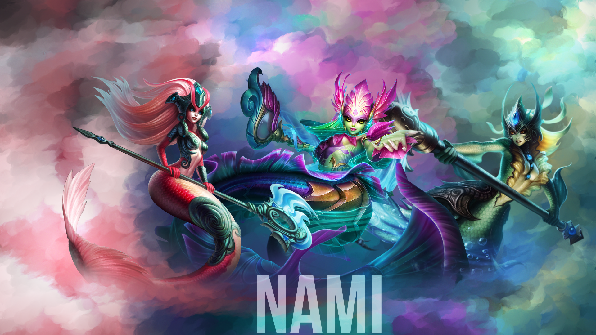 4K Nami League Of Legends Wallpapers