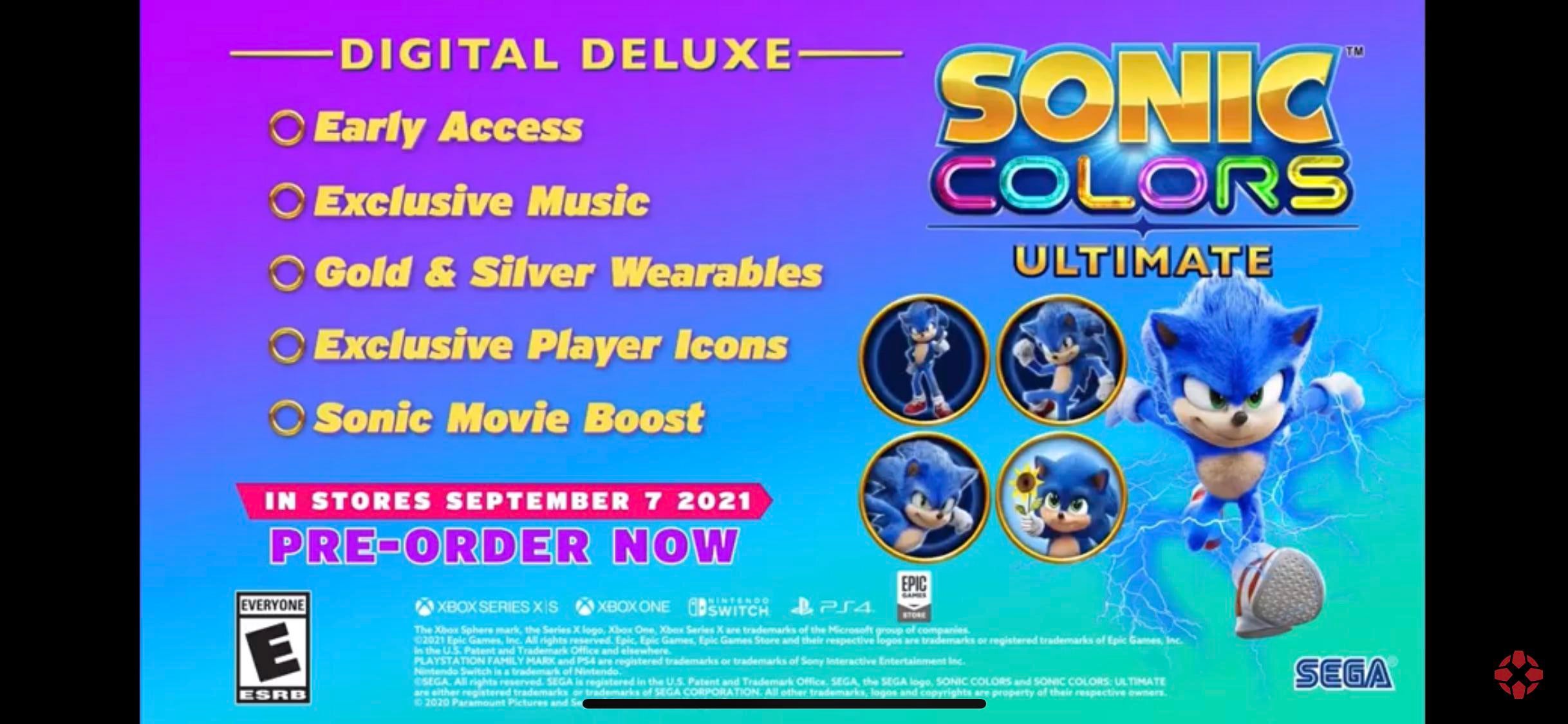 4K Sonic Colors Ultimate New Wallpapers