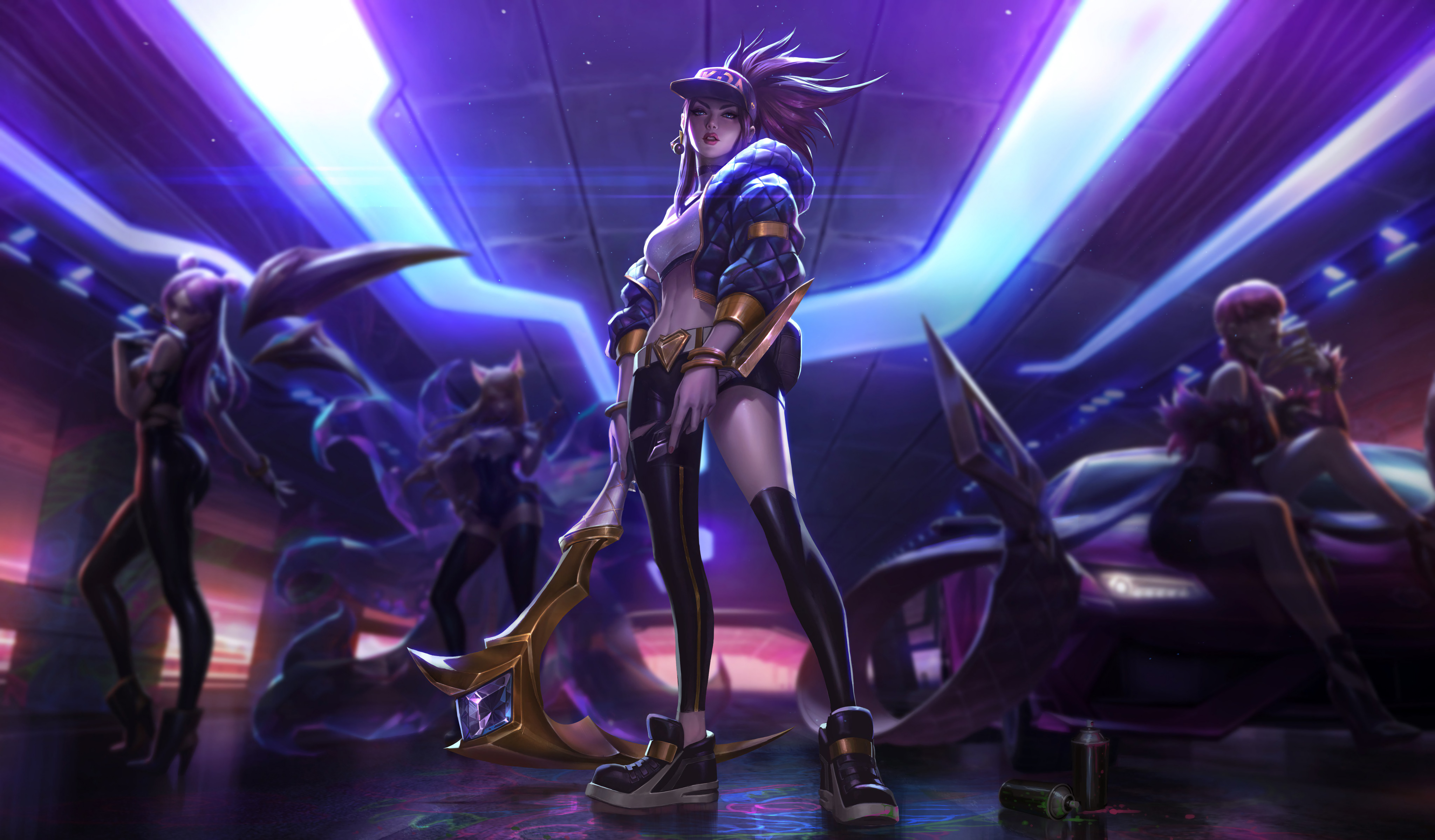 Akali New League Of Legends Wallpapers