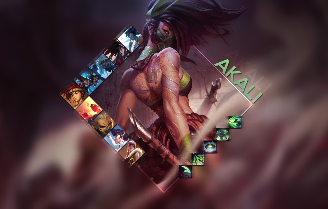 Akali New League Of Legends Wallpapers