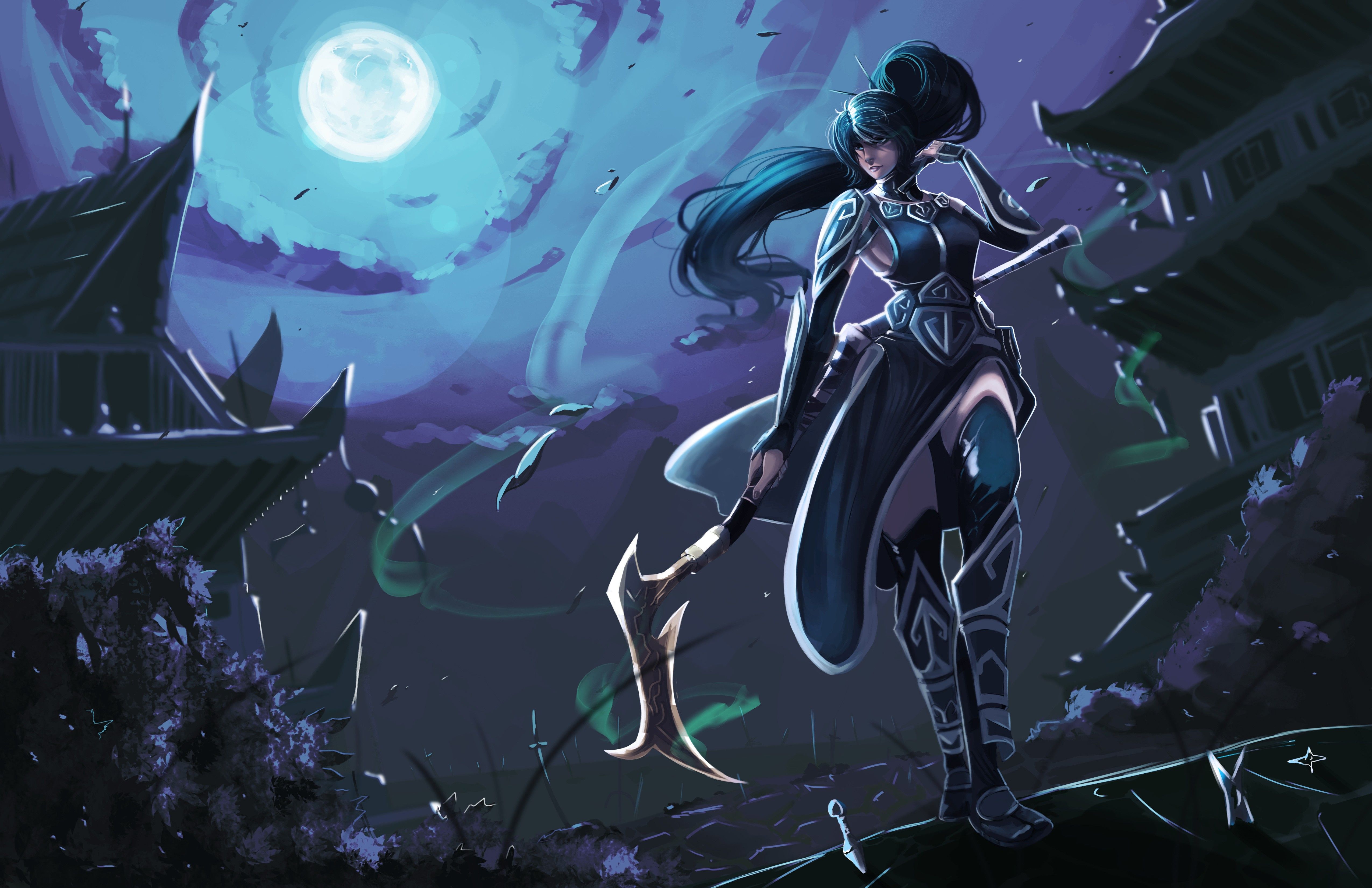 Akali New League Of Legends Wallpapers