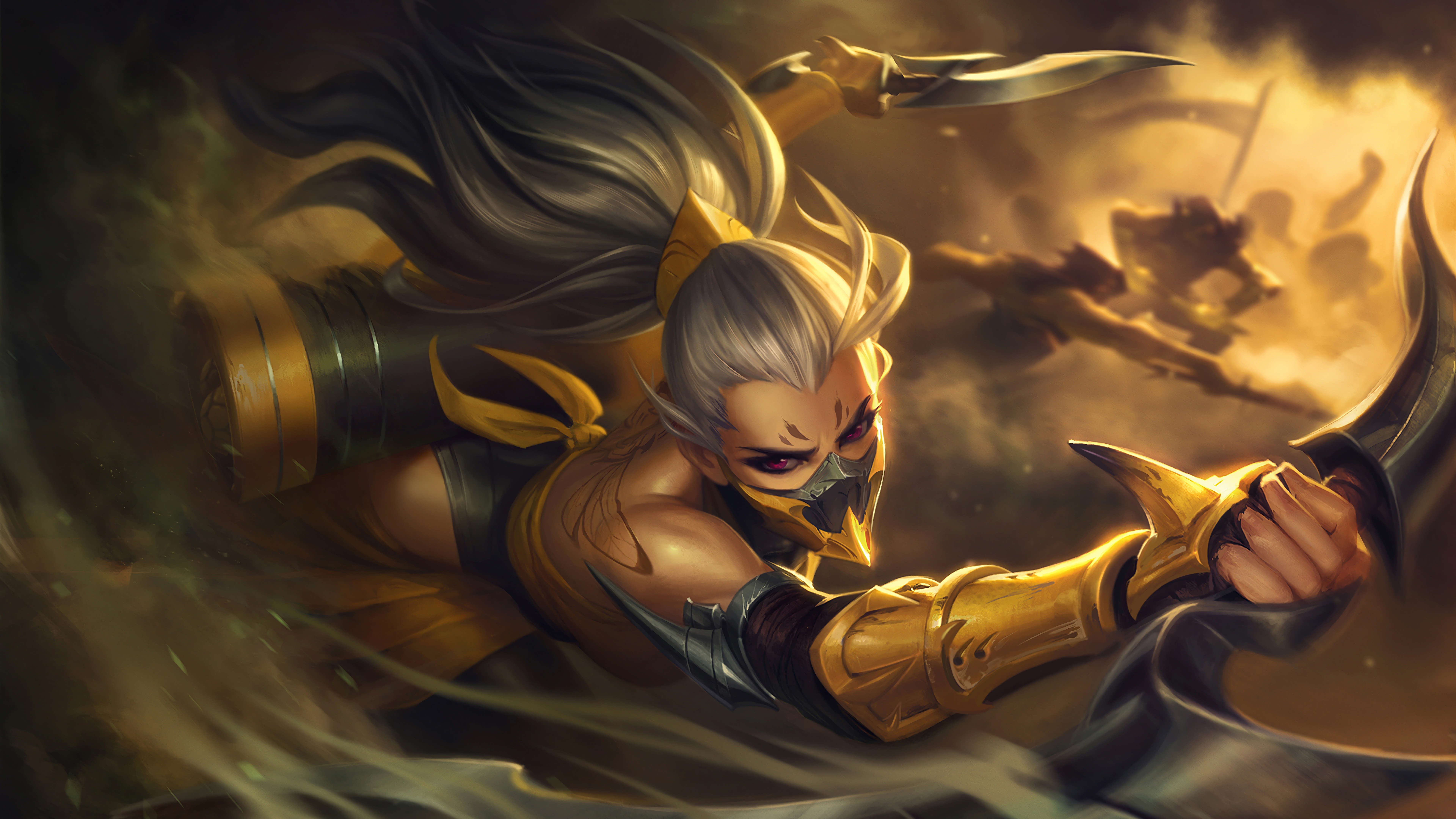 Akali New League Of Legends Wallpapers