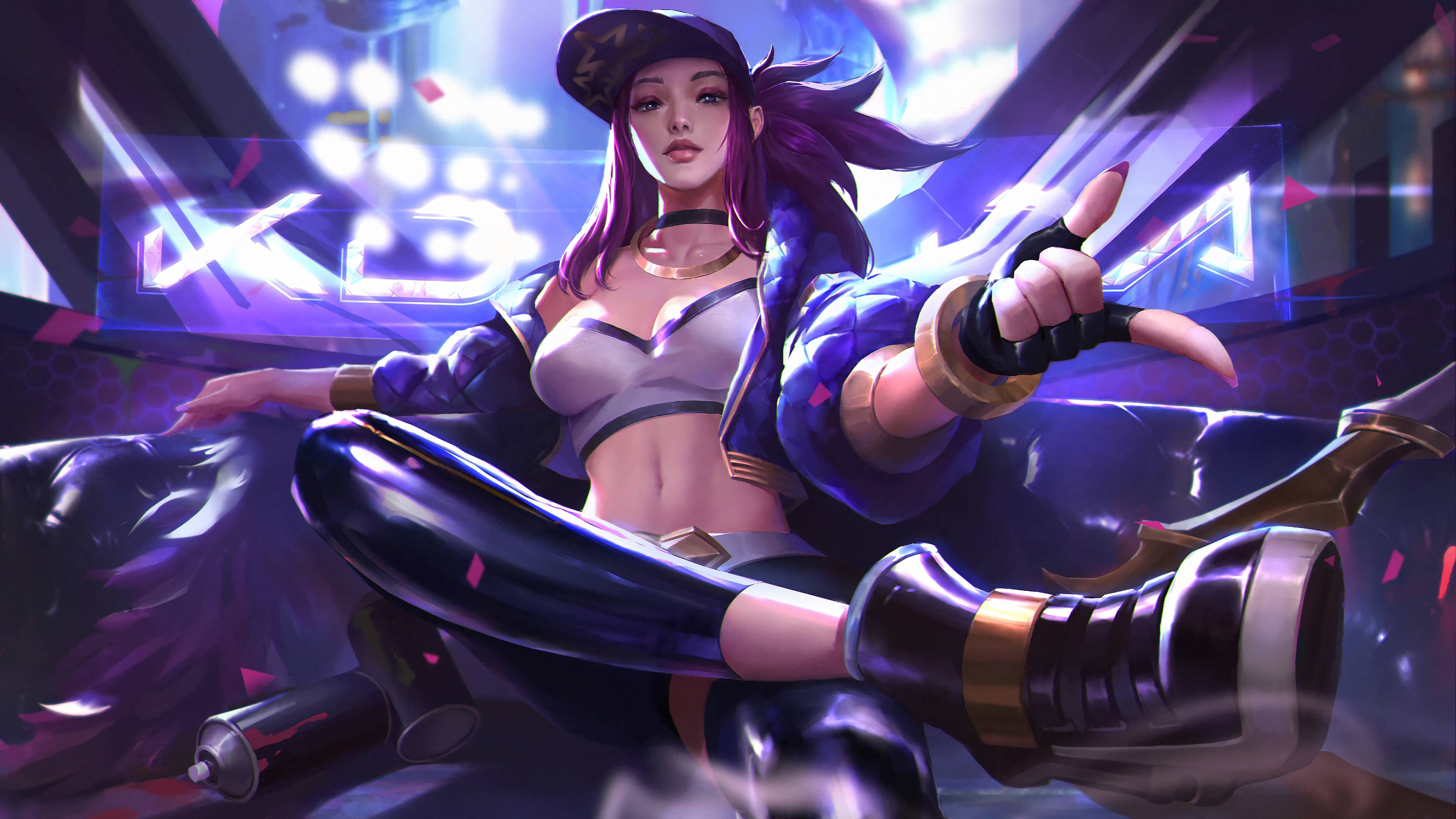 Akali New League Of Legends Wallpapers