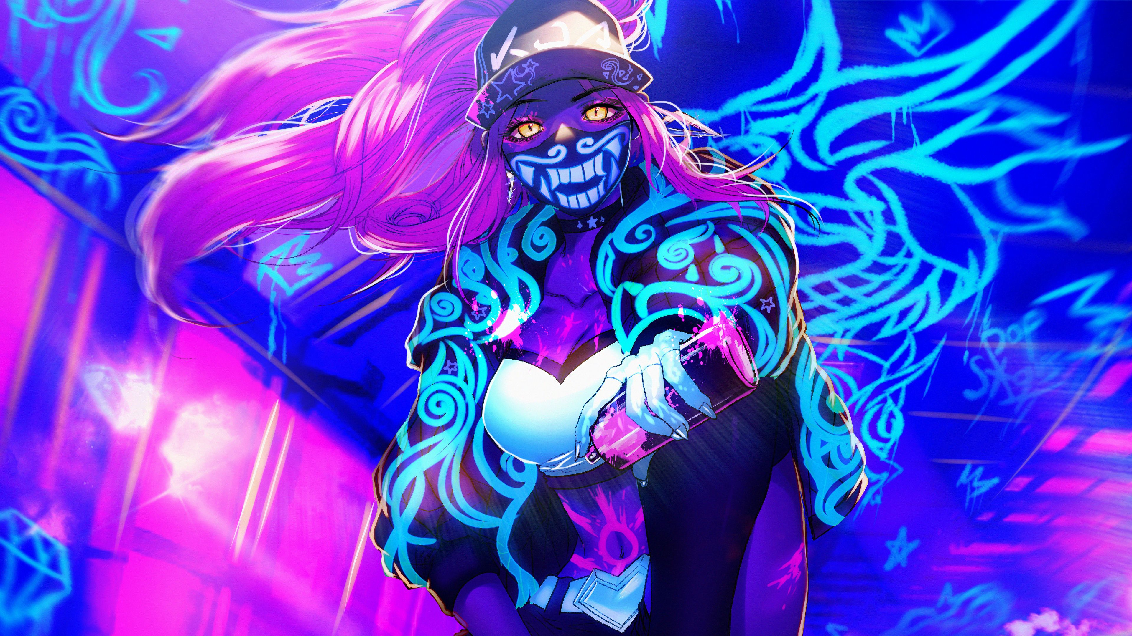 Akali x Ducati K/DA Wallpapers