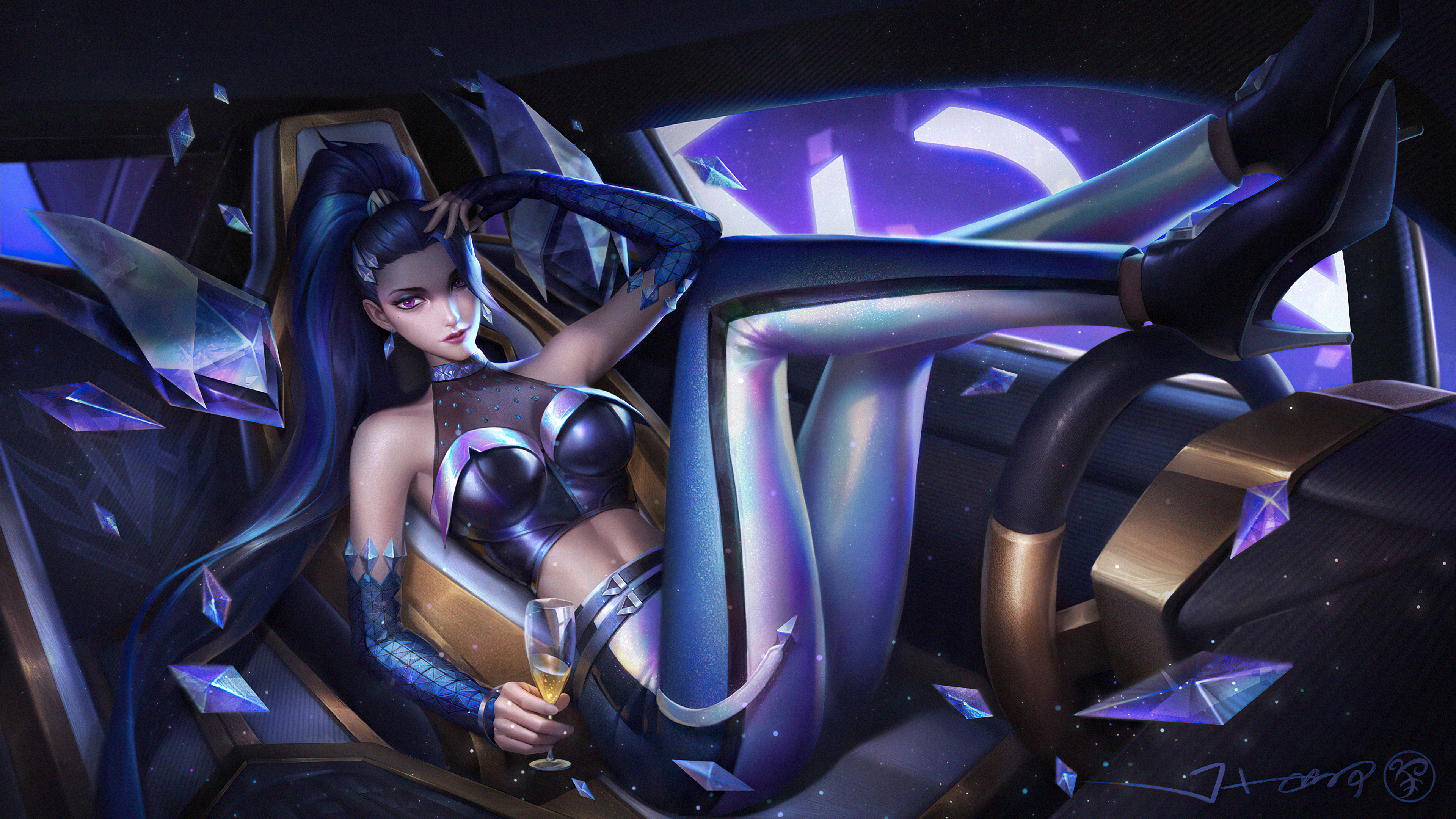 ALL OUT Kai'Sa League Of Legends Wallpapers