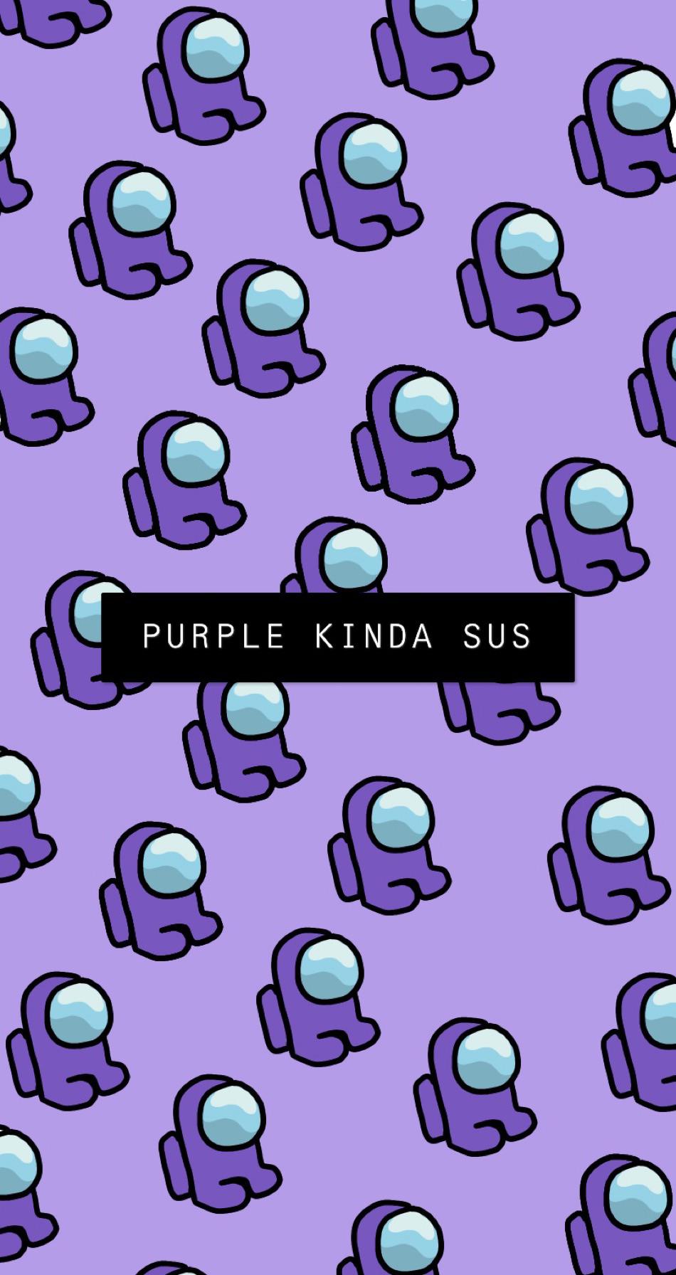 among us purple Wallpapers