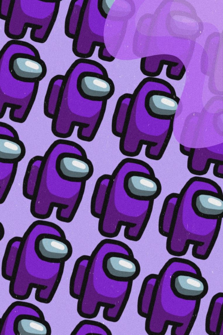 among us purple Wallpapers