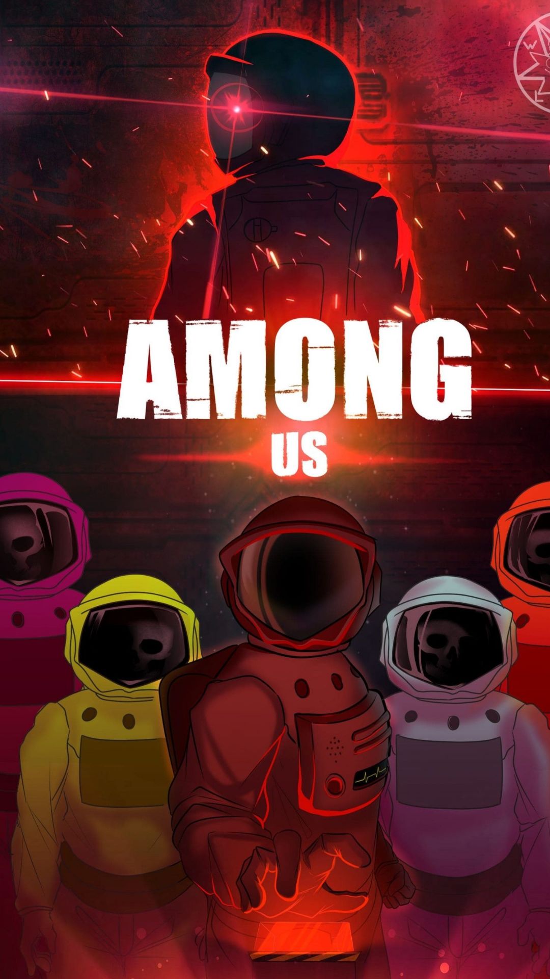 among us wallpaper red Wallpapers