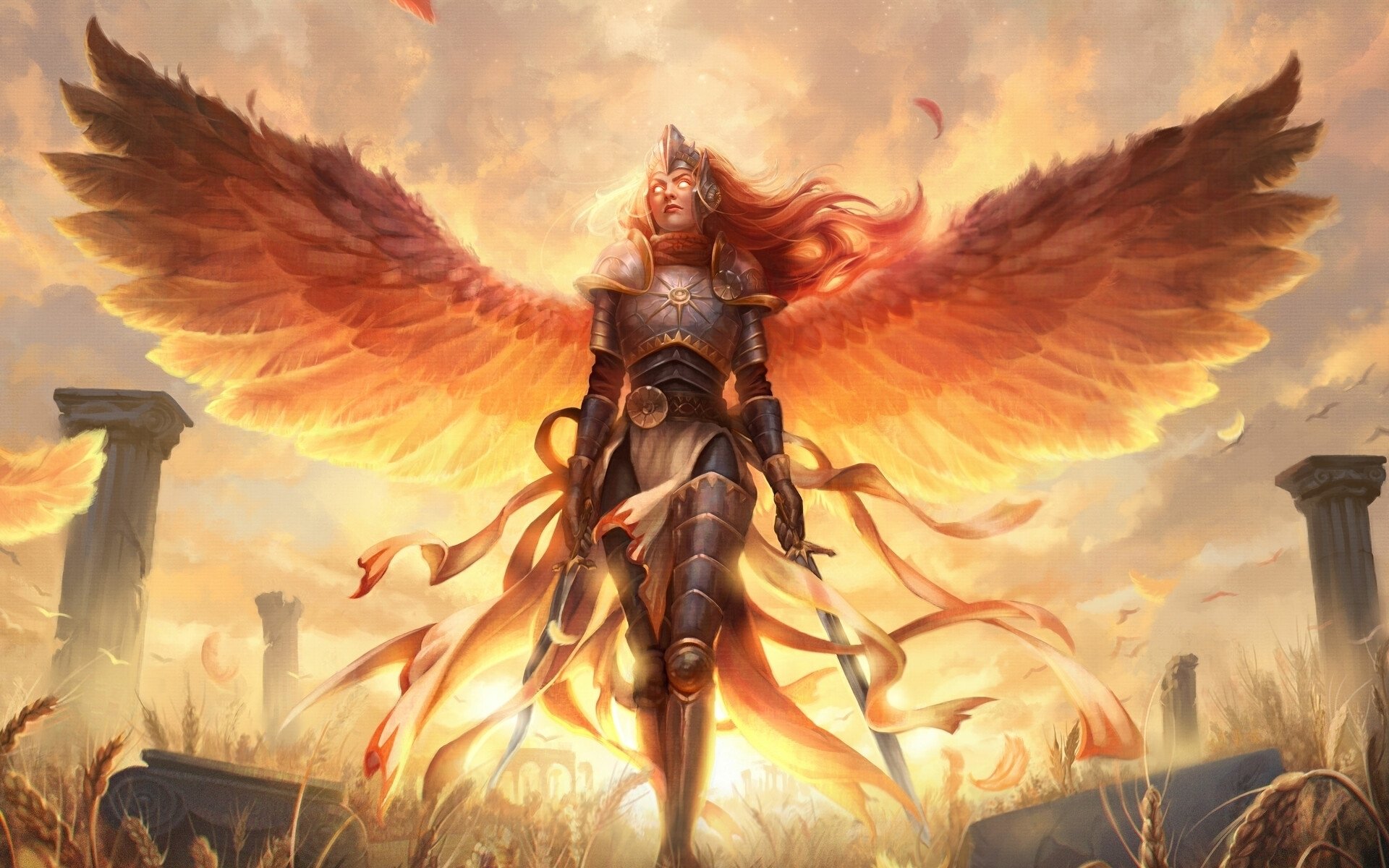 Angel Warrior Magic The Gathering Wallpapers