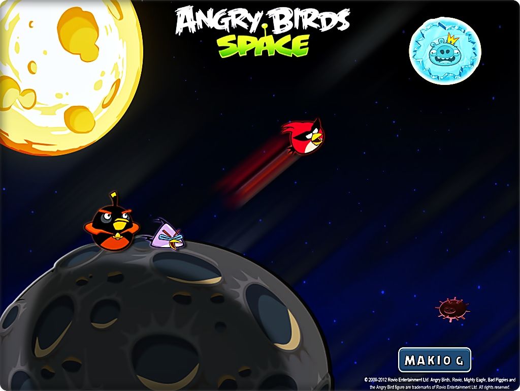 Angry Birds Space Wallpapers