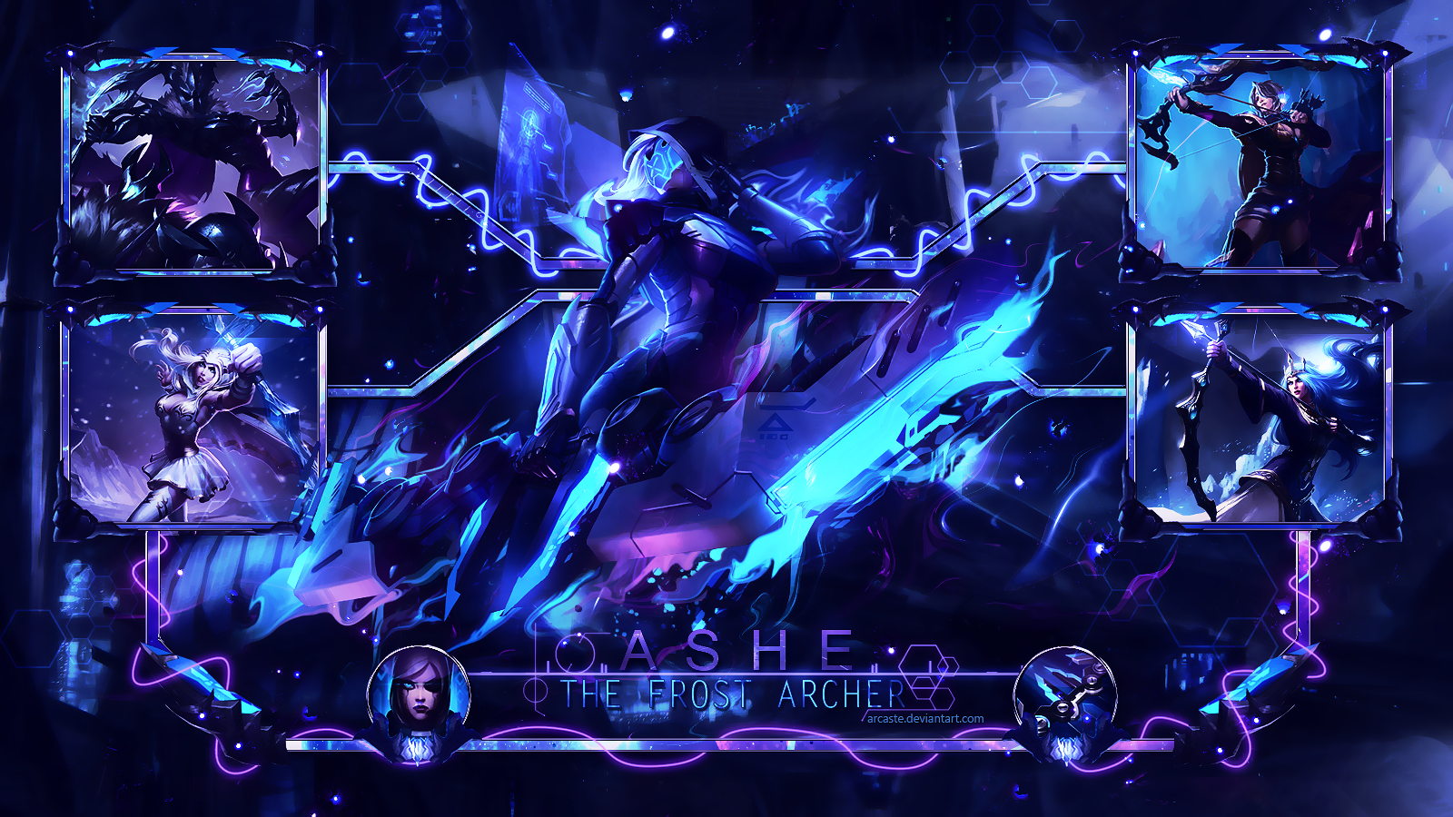 Ashe League Of Legends Wallpapers