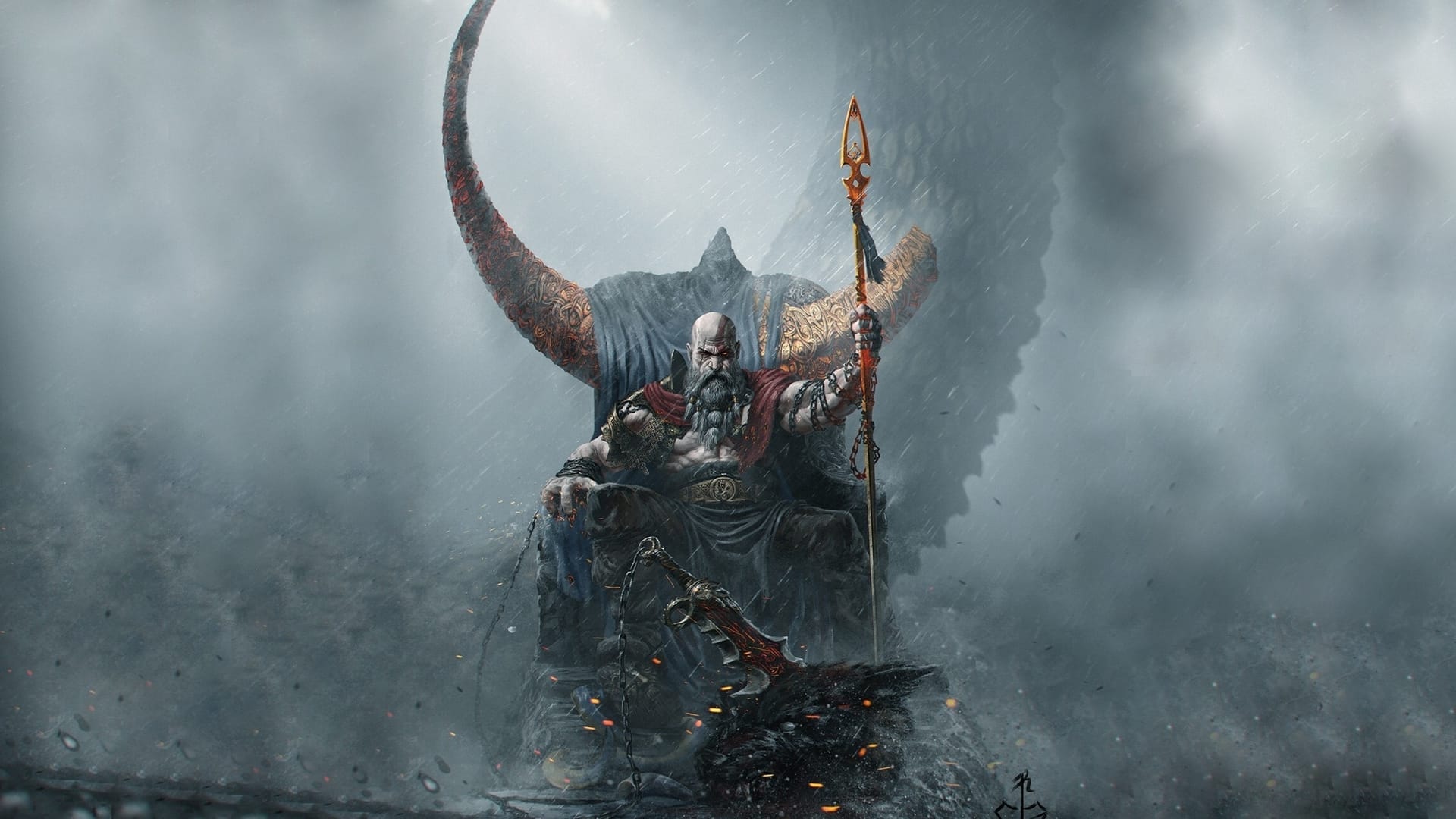 Atreus in God of War Ragnarok Wallpapers