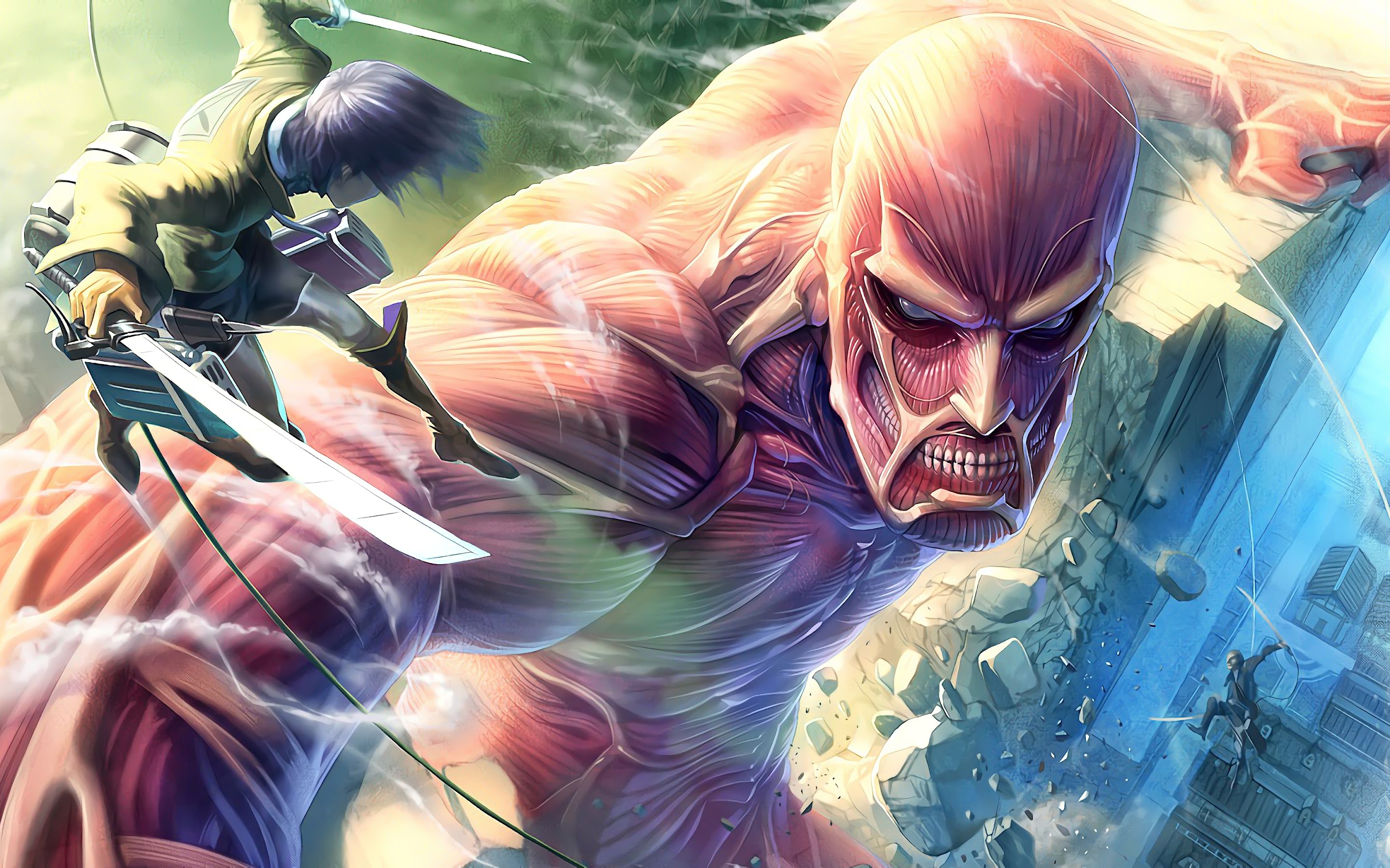 attack on titan 4k Wallpapers