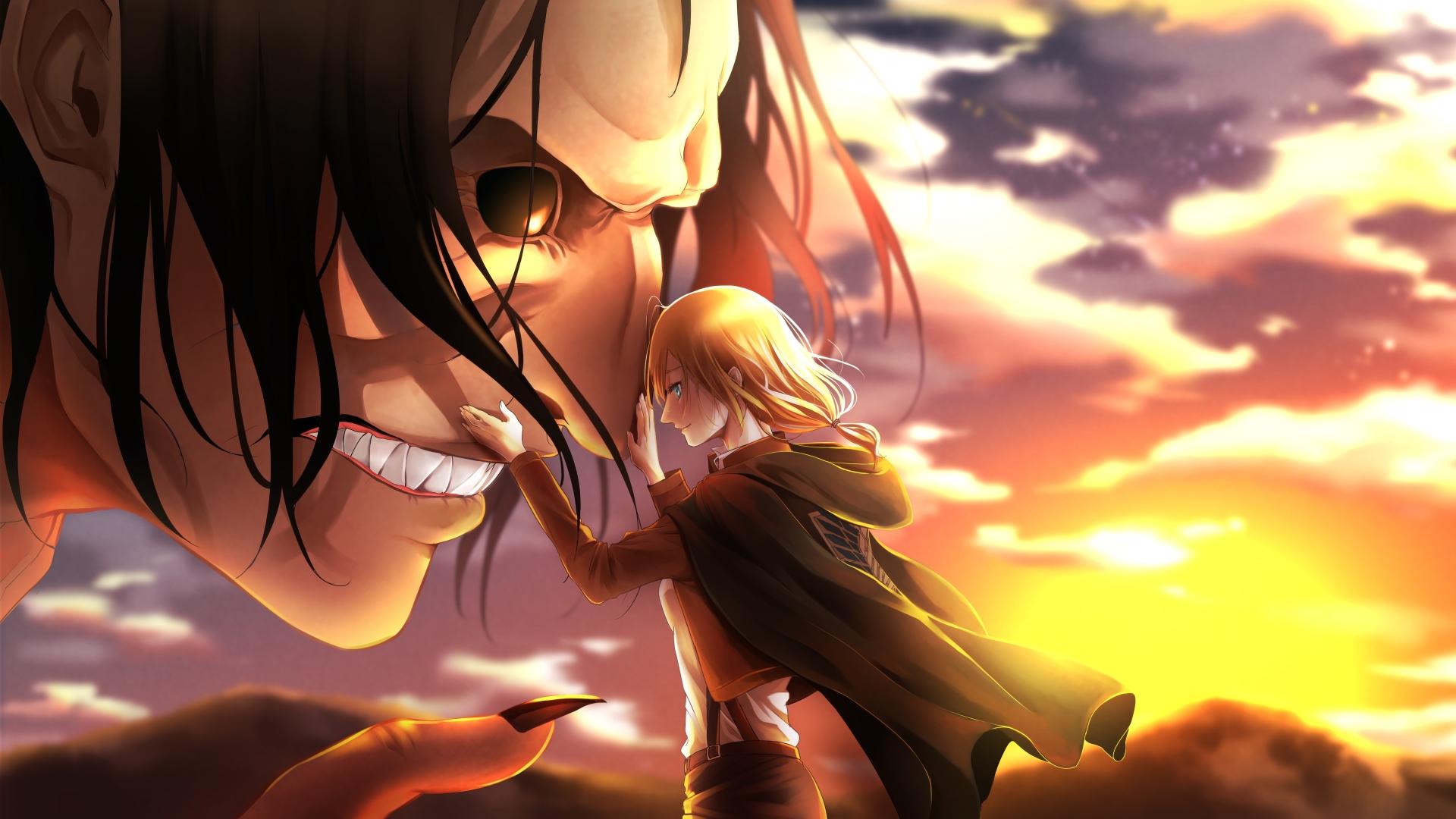 attack on titan anime 4k Wallpapers