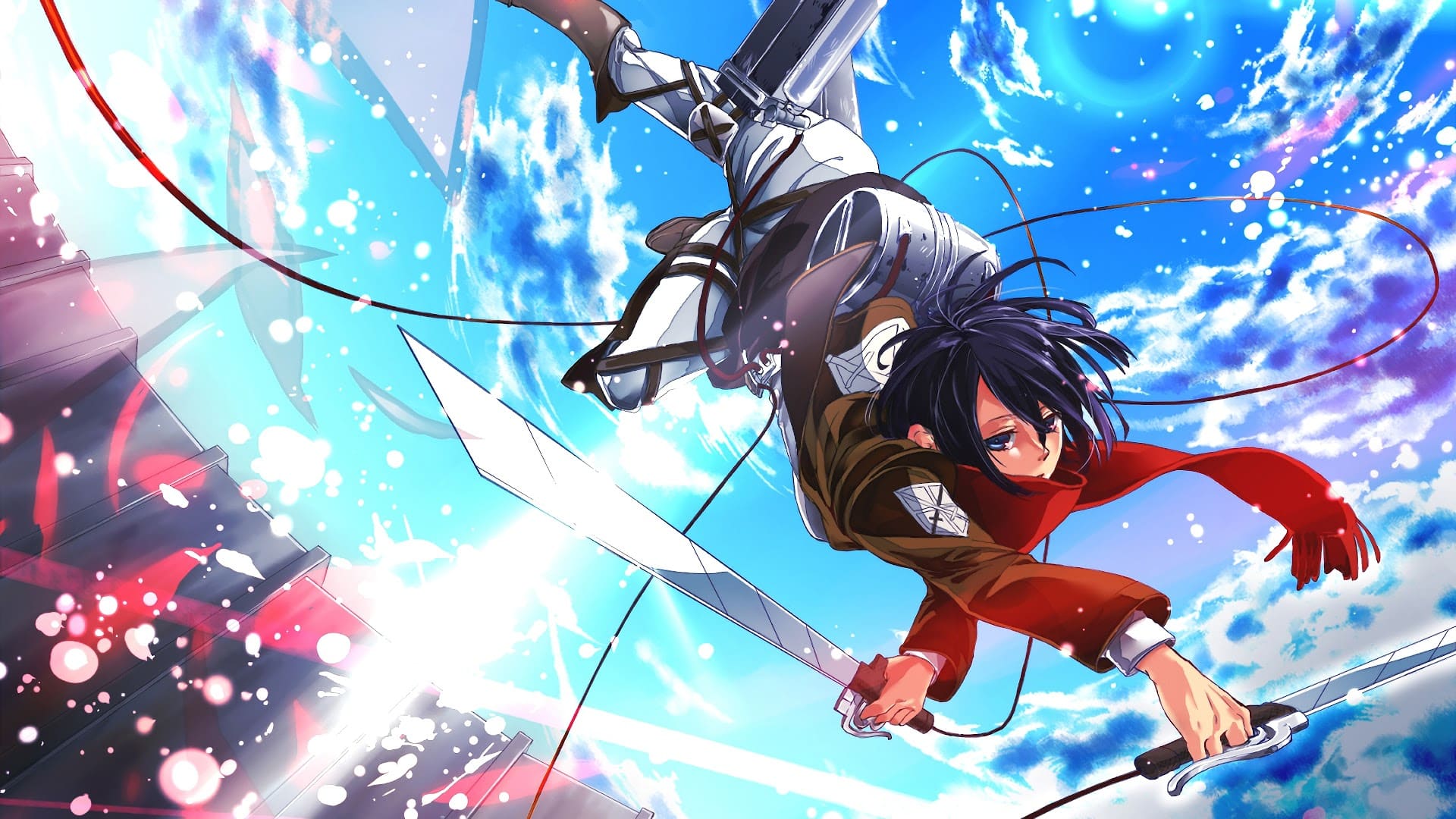 attack on titan anime 4k pcWallpapers