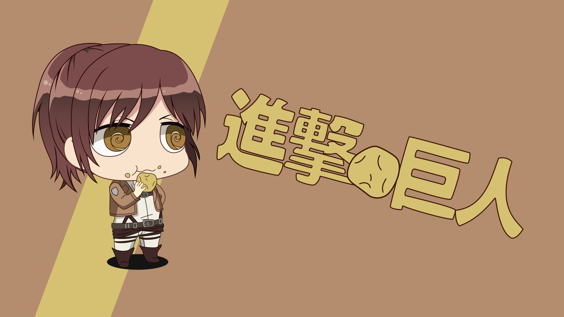 attack on titan chibiWallpapers