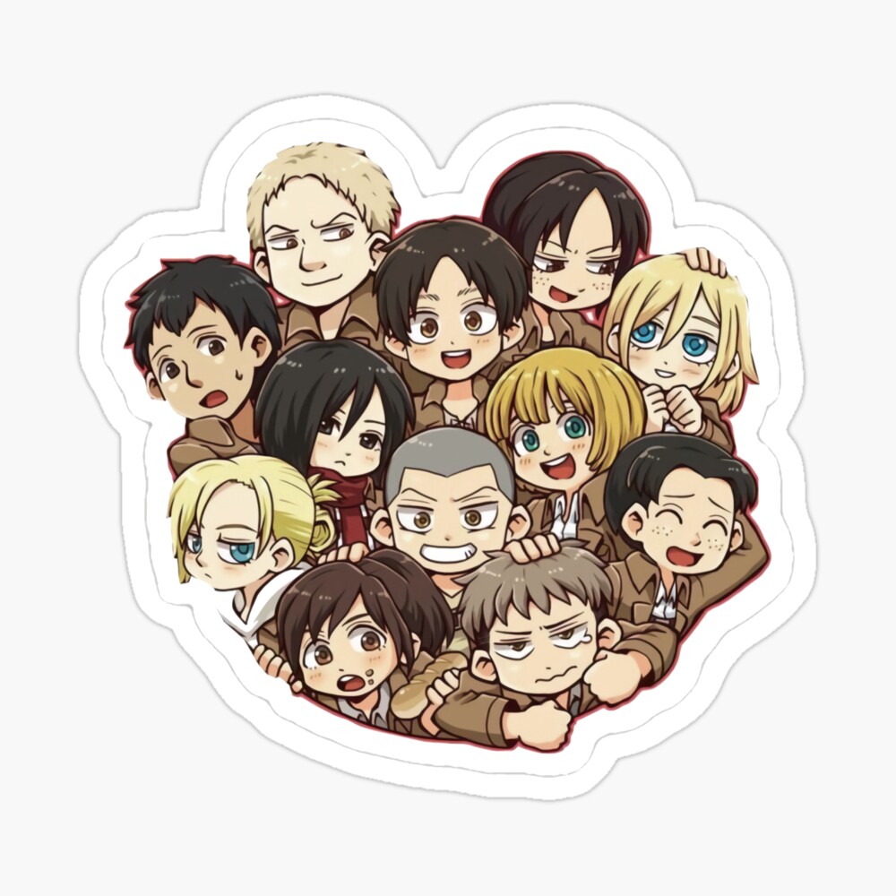 attack on titan chibiWallpapers