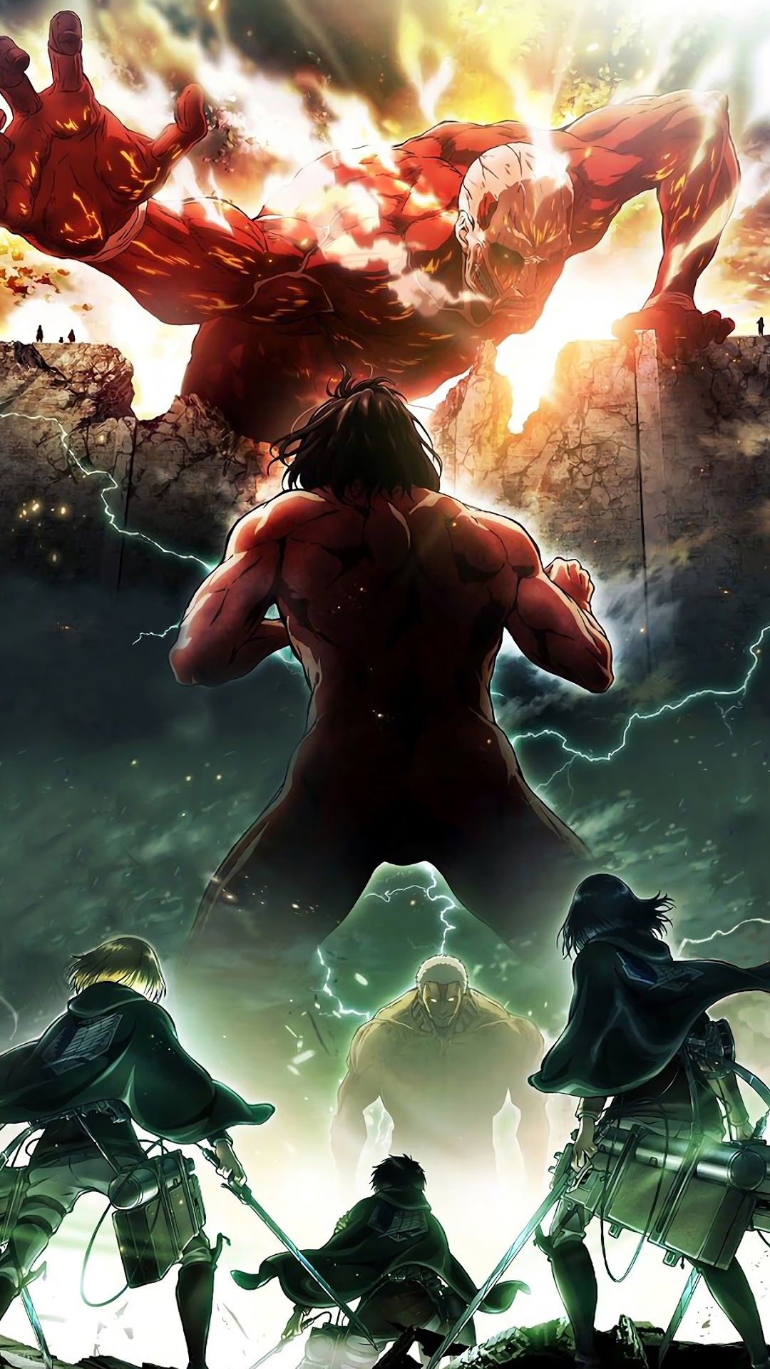 attack on titan iphone Wallpapers