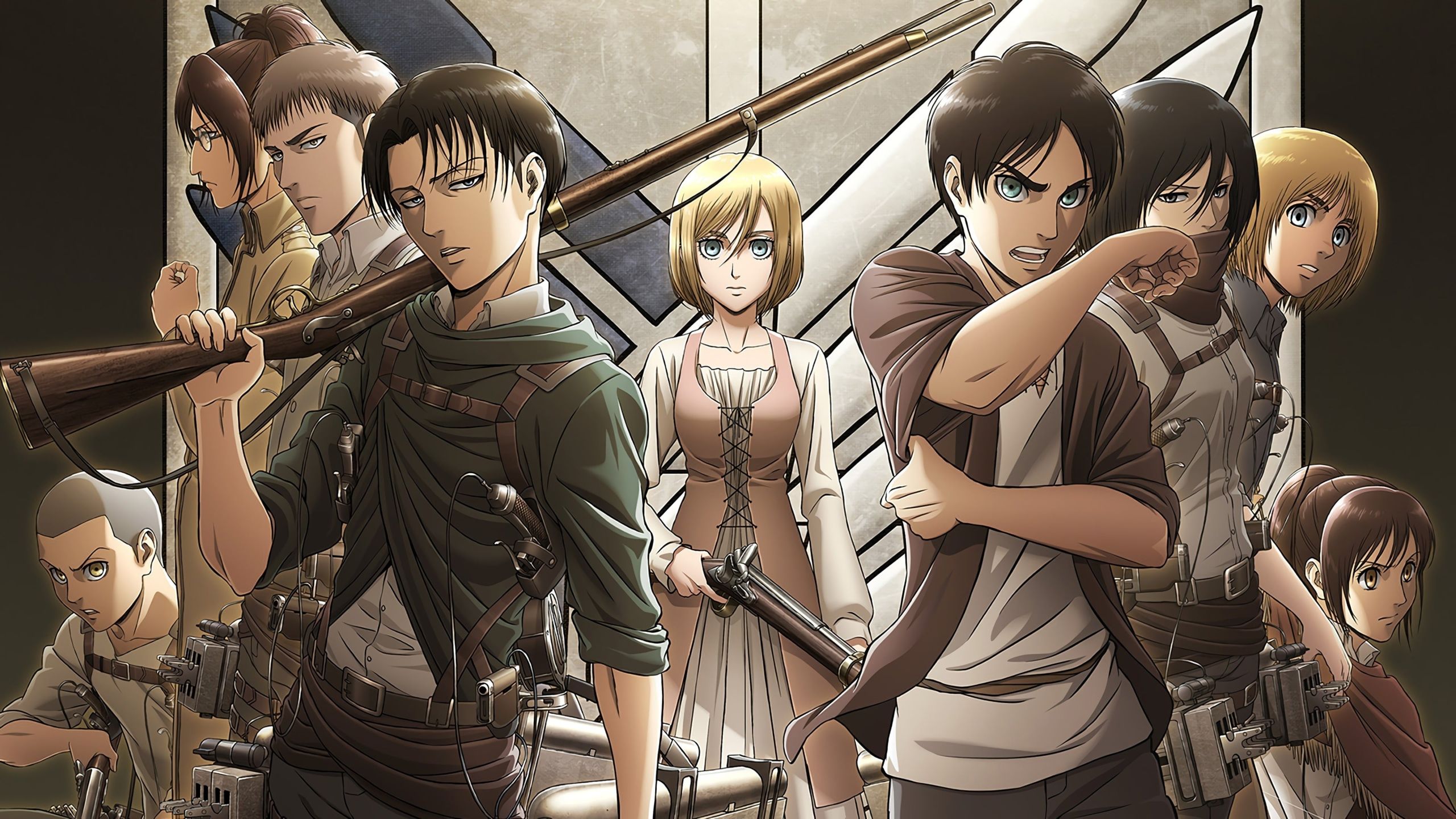 attack on titan junior highWallpapers