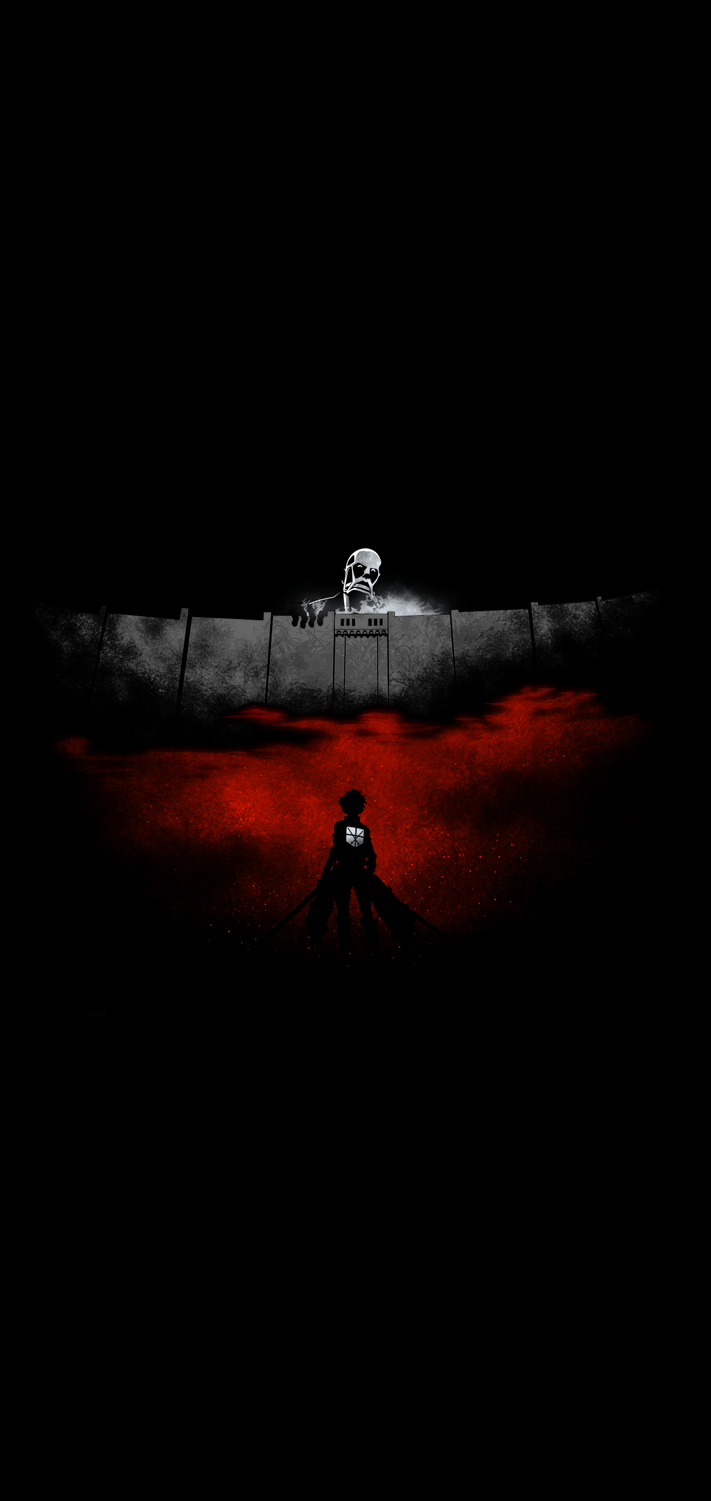 attack on titan oled Wallpapers