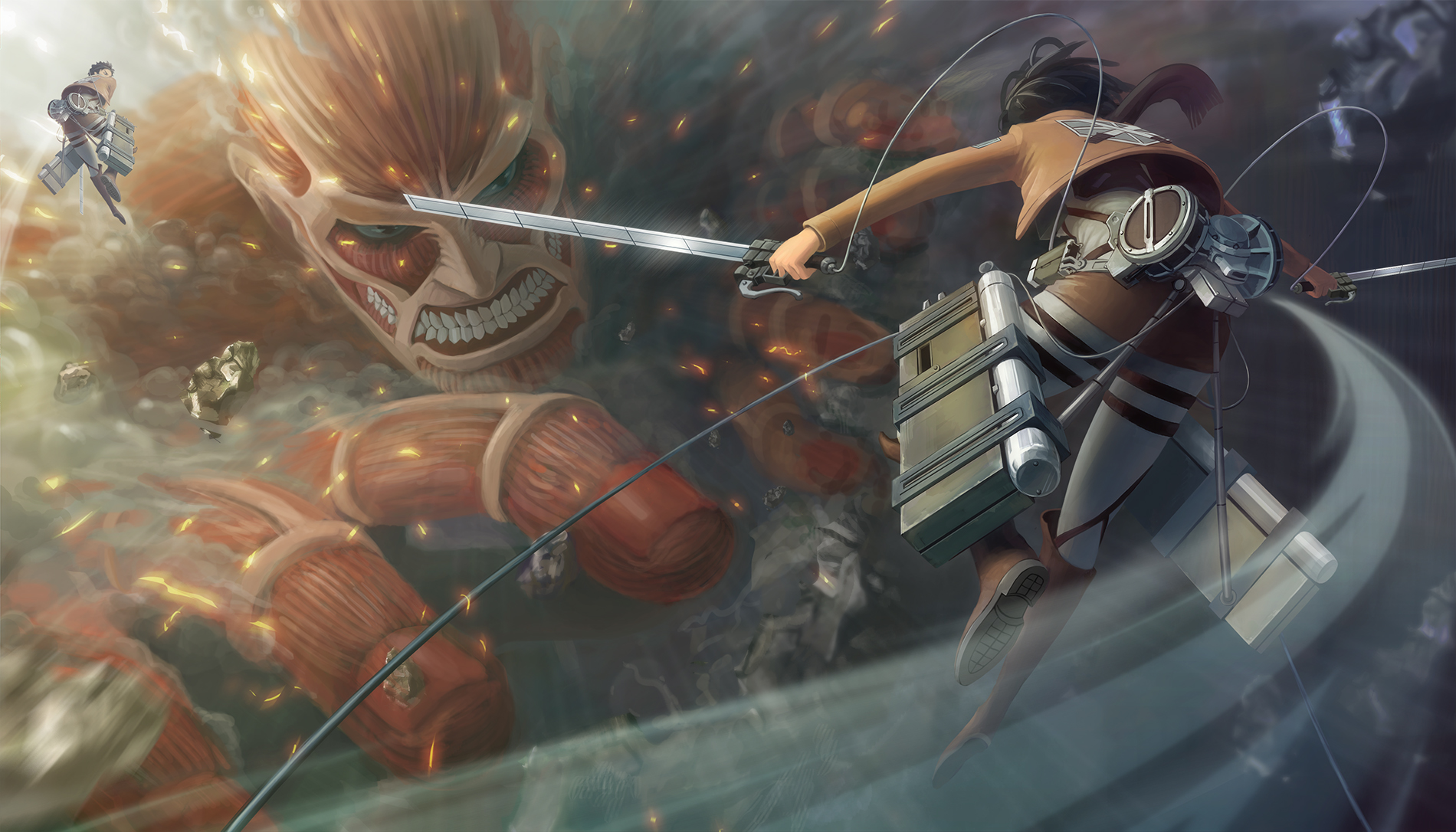 attack on titan pc Wallpapers