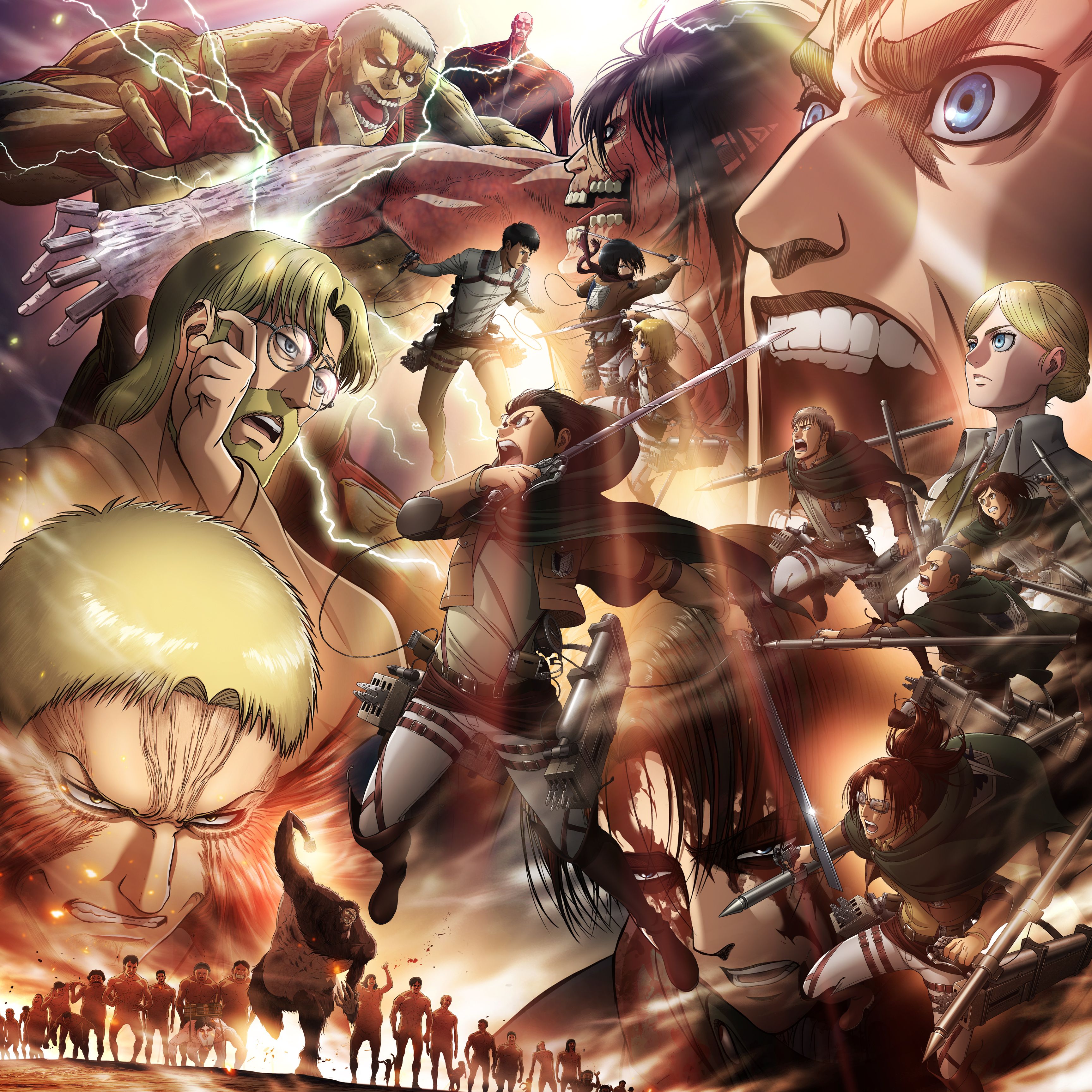 attack on titan season 3Wallpapers