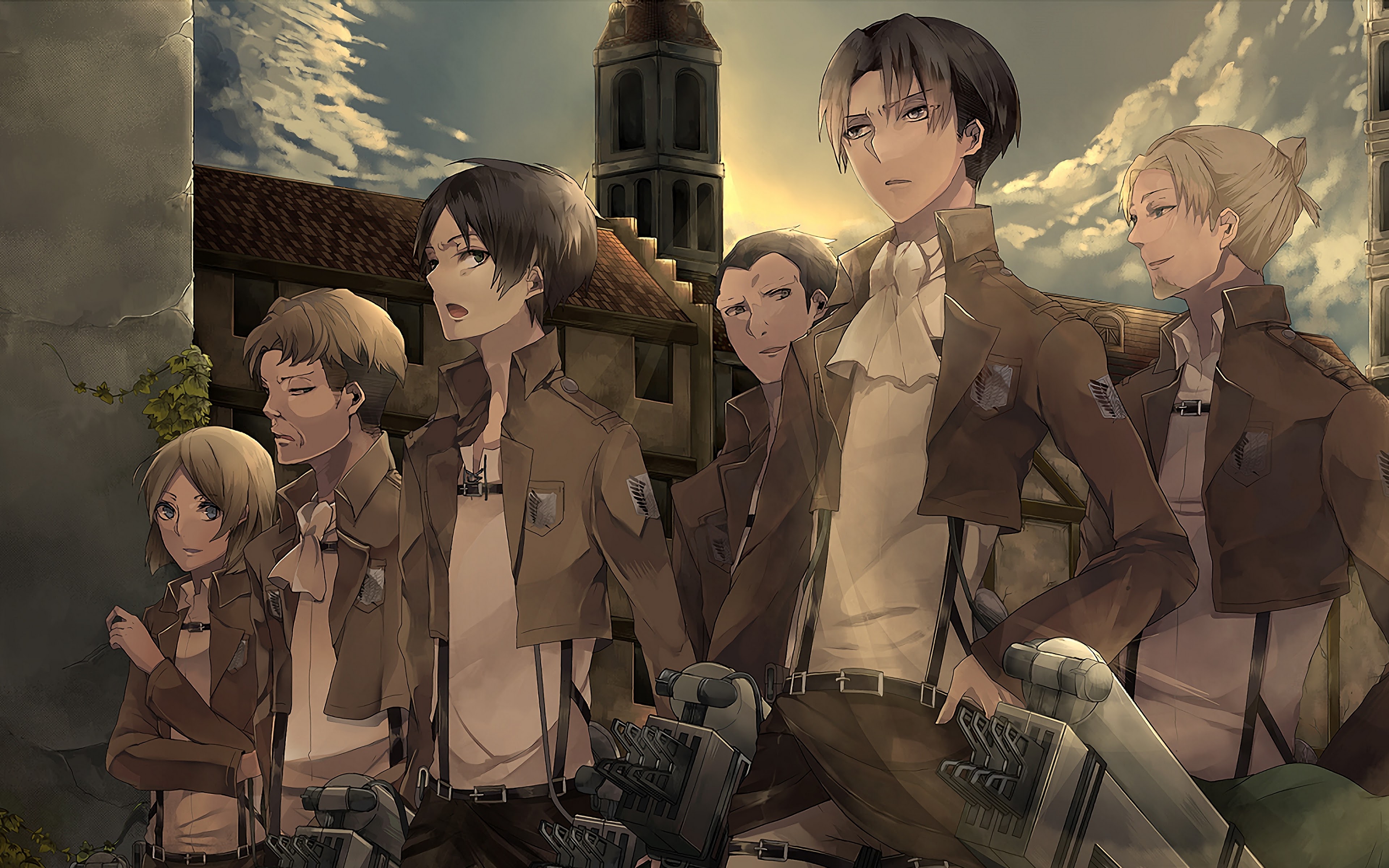 attack on titan survey corps Wallpapers