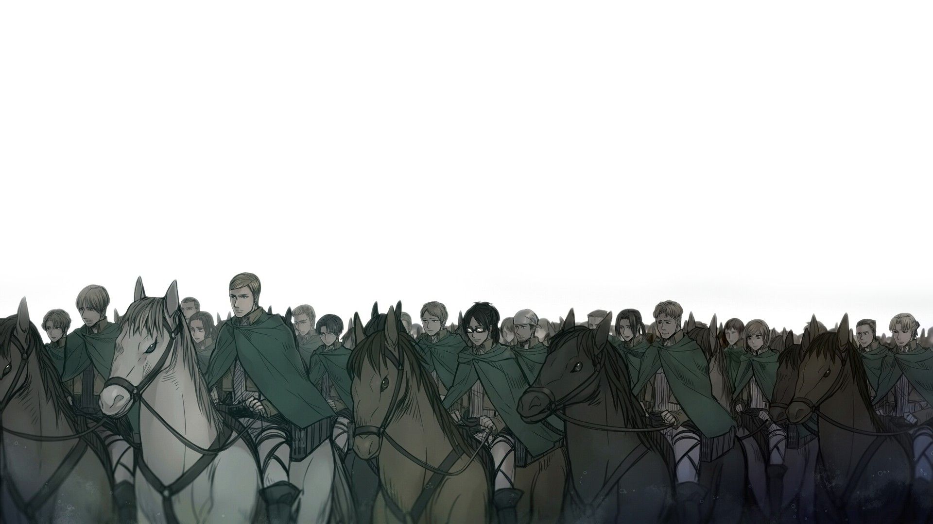 attack on titan survey corps Wallpapers