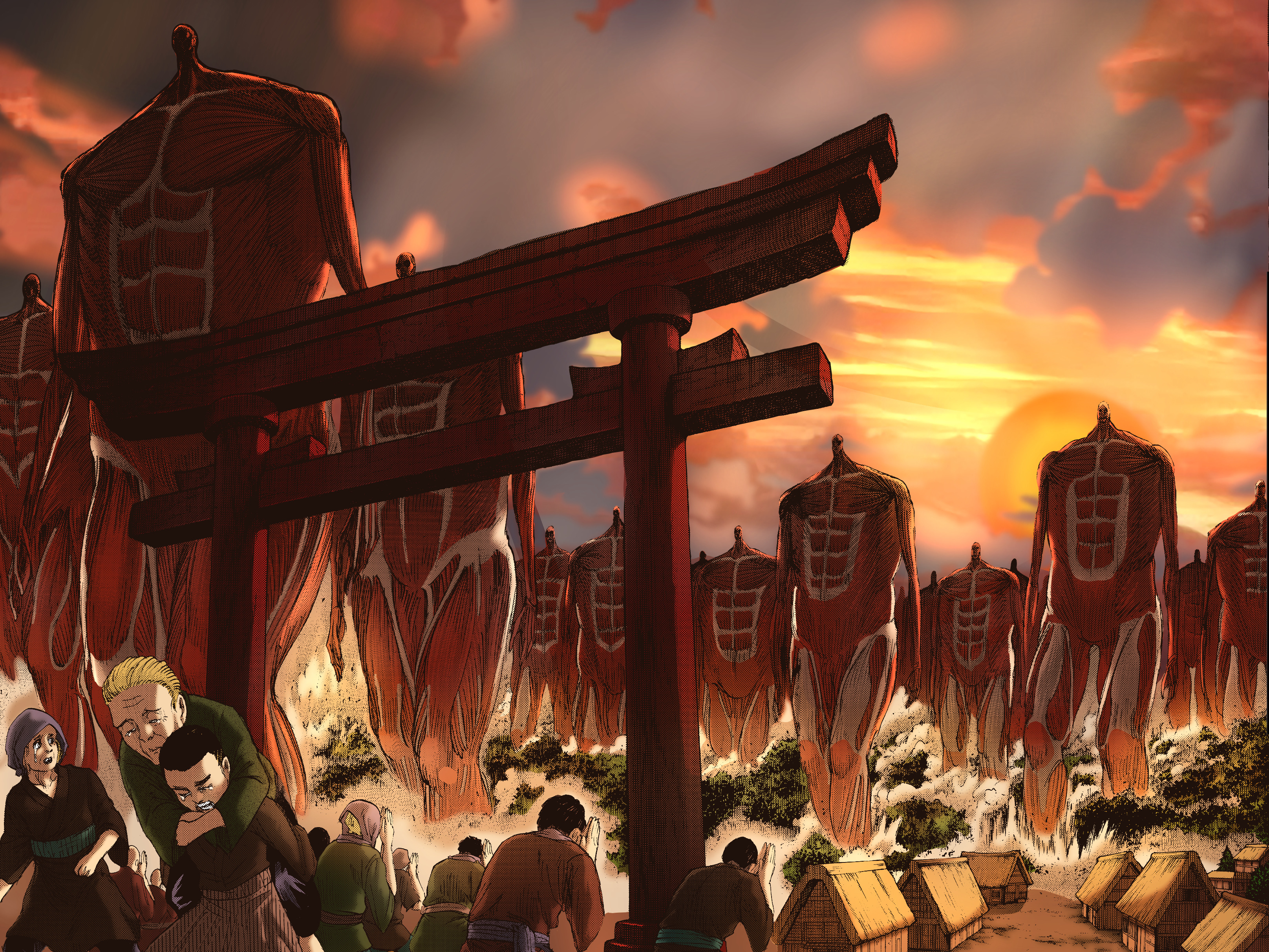 attack on titan the rumblingWallpapers