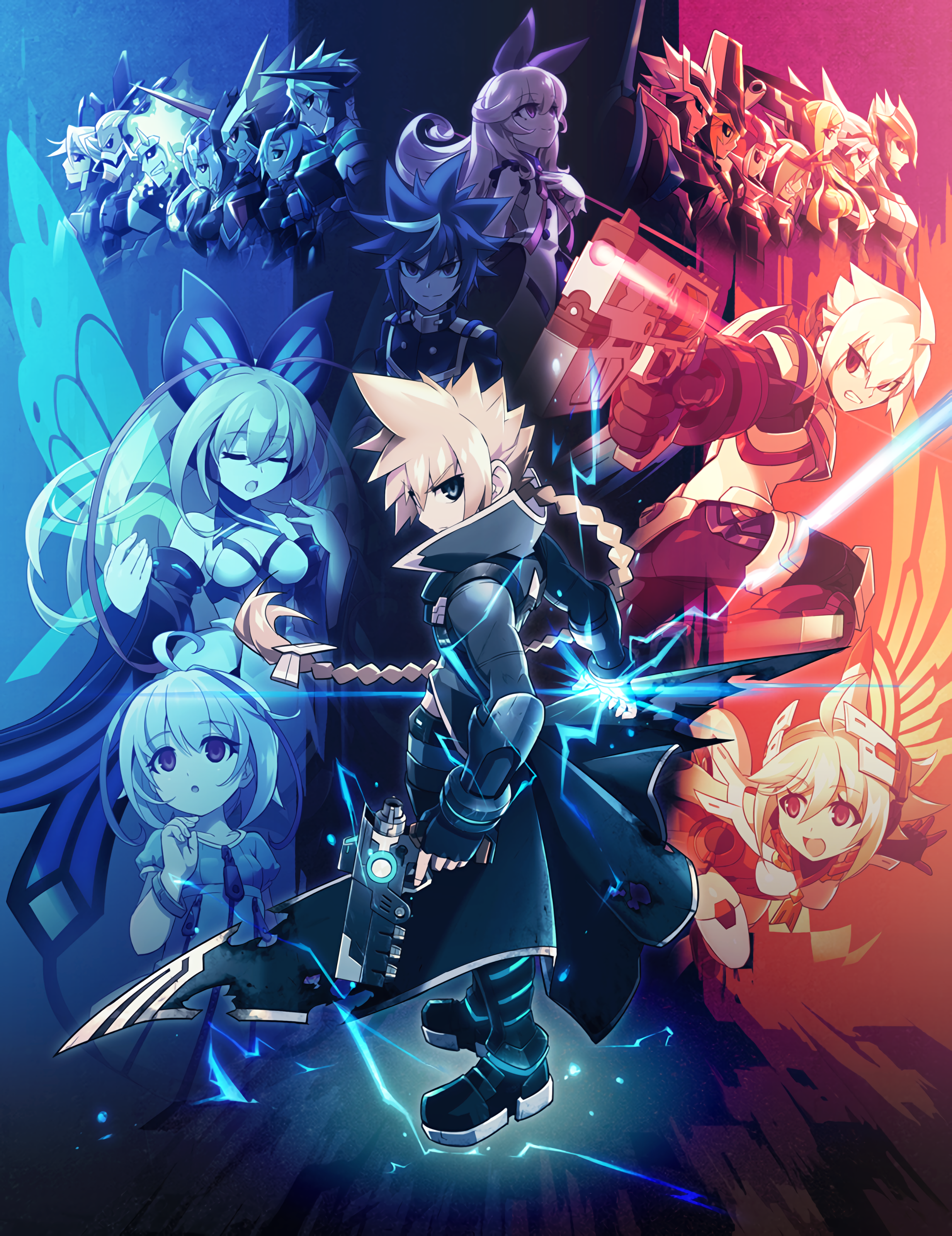 Azure Striker Gunvolt 2 Wallpapers