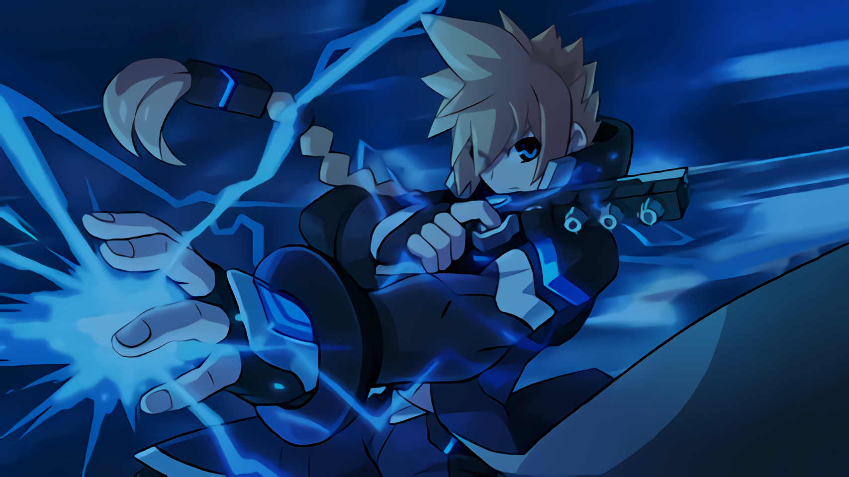 Azure Striker Gunvolt 2 Wallpapers