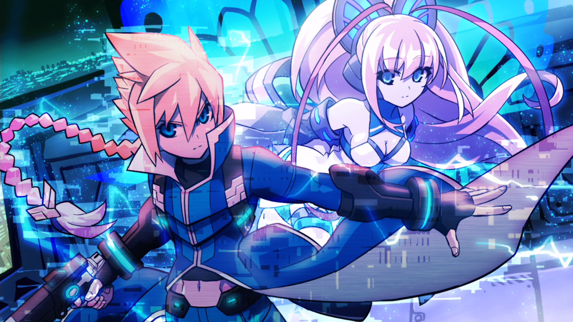 Azure Striker Gunvolt 2 Wallpapers