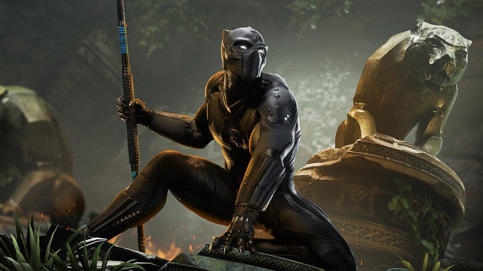 Black Panther Marvel's Avengers War for Wakanda Wallpapers