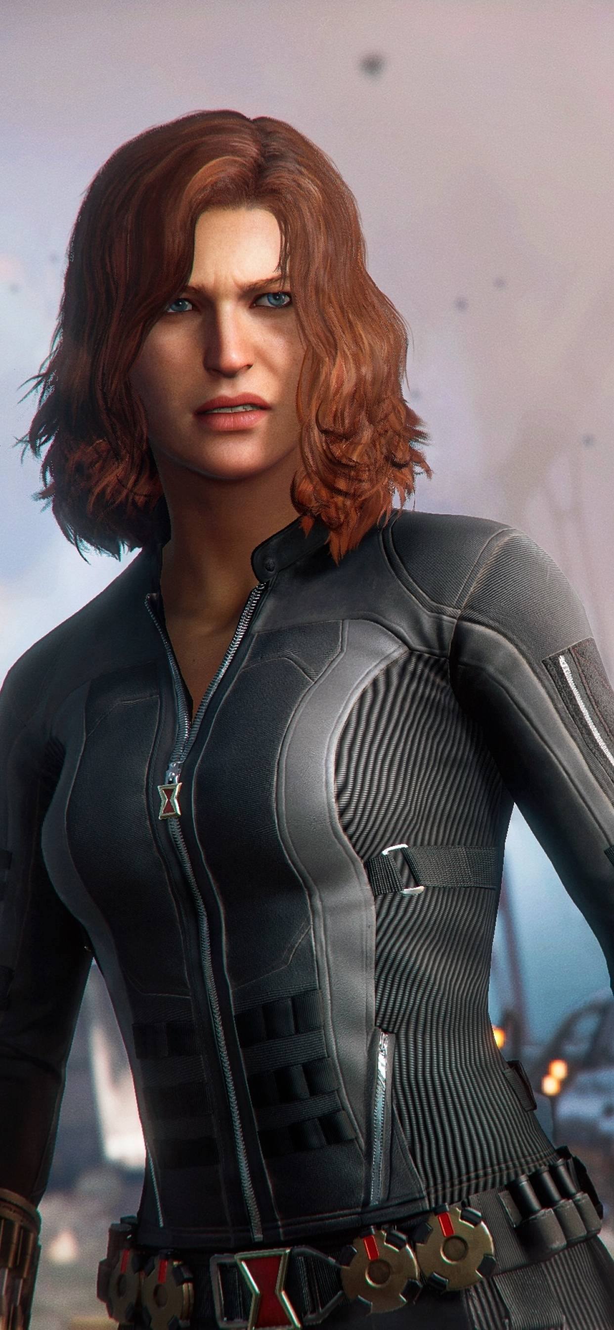 Black Widow Snow Suit Wallpapers