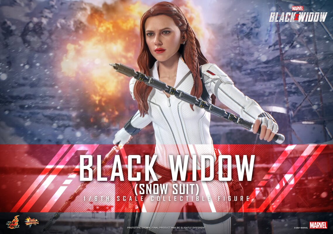 Black Widow Snow Suit Wallpapers