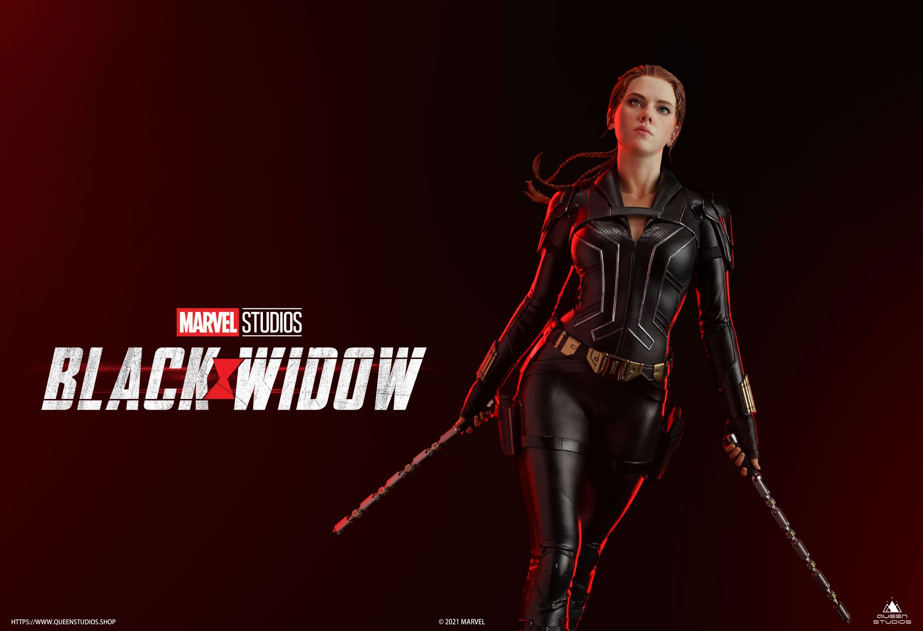 Black Widow Snow Suit Wallpapers