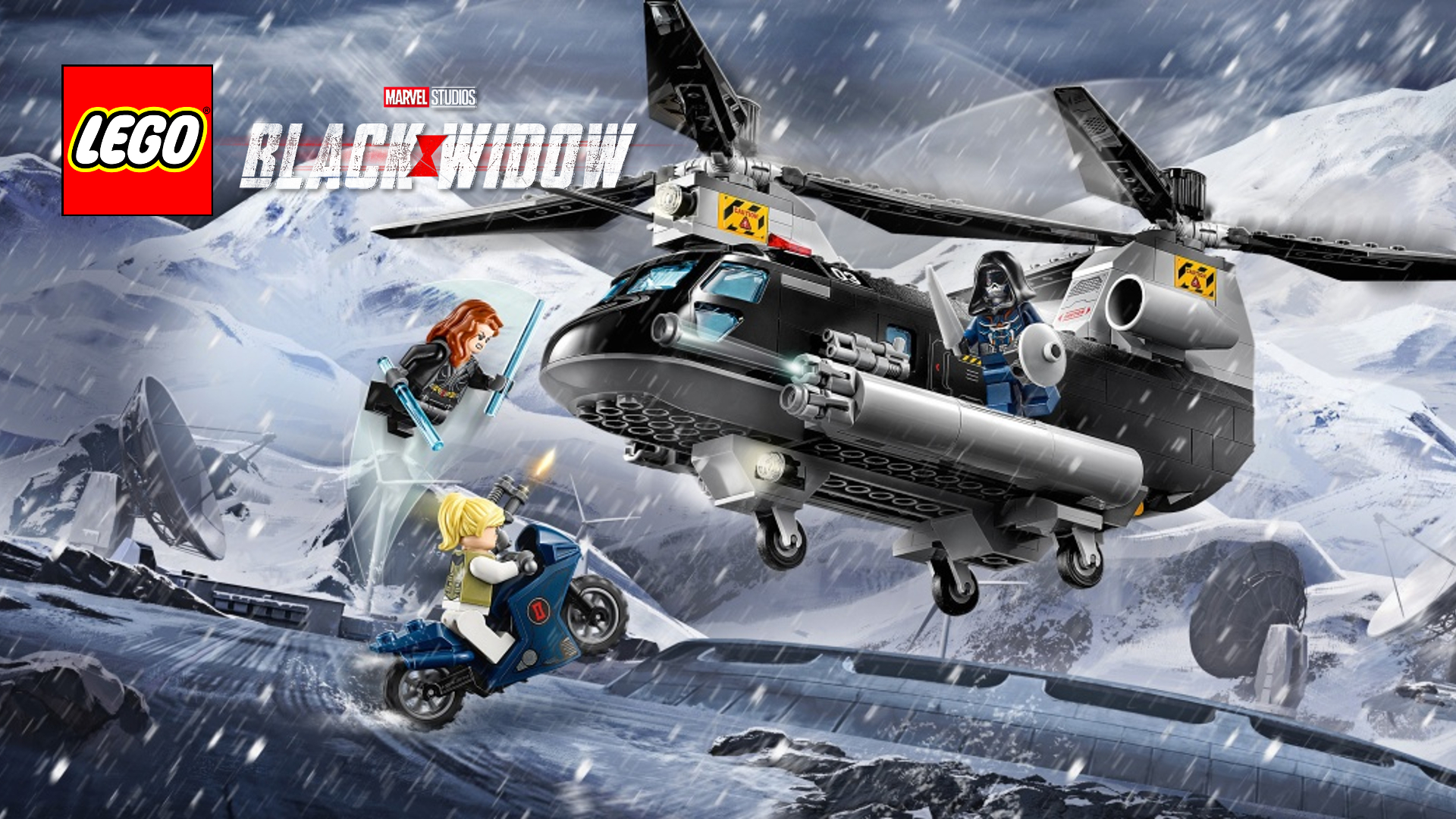 Black Widow Snow Suit Wallpapers