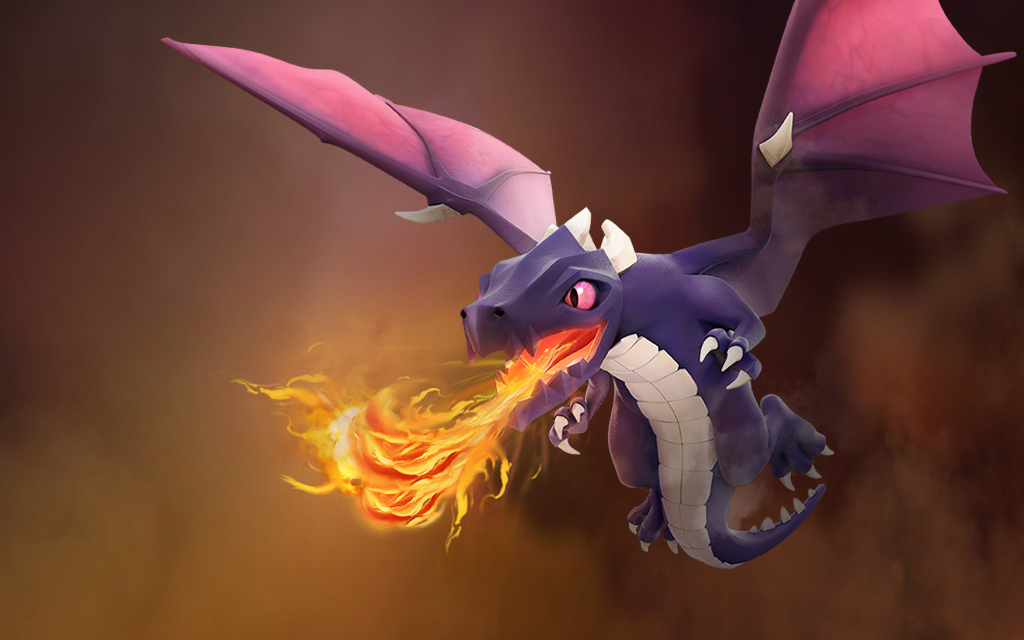 clash of clans dragon Wallpapers