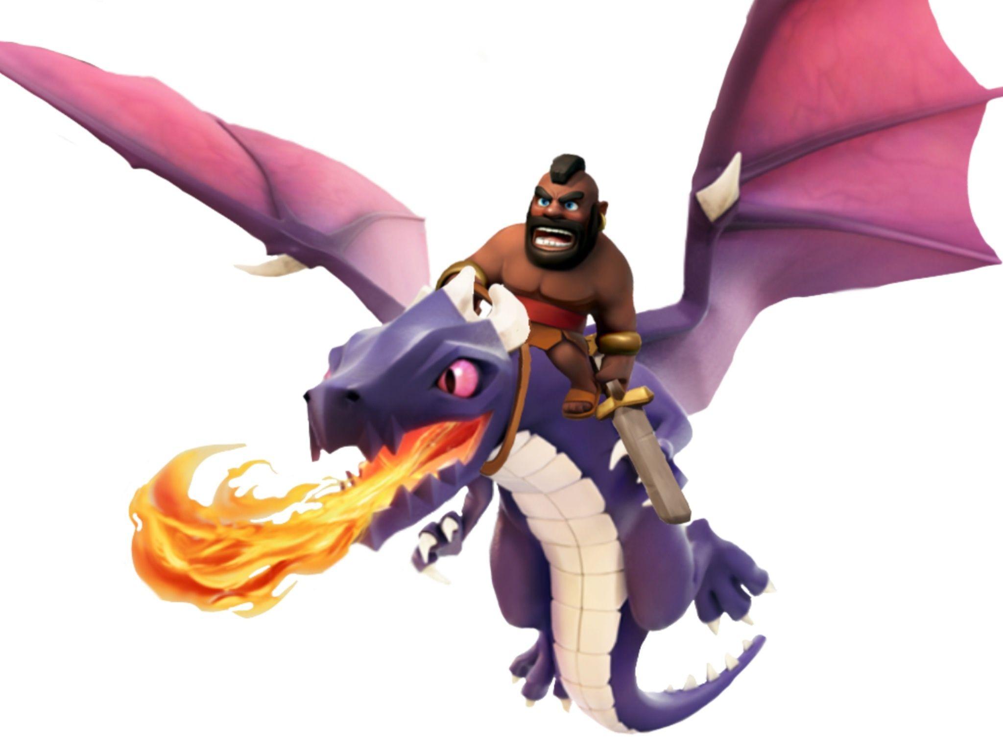 clash of clans dragon Wallpapers