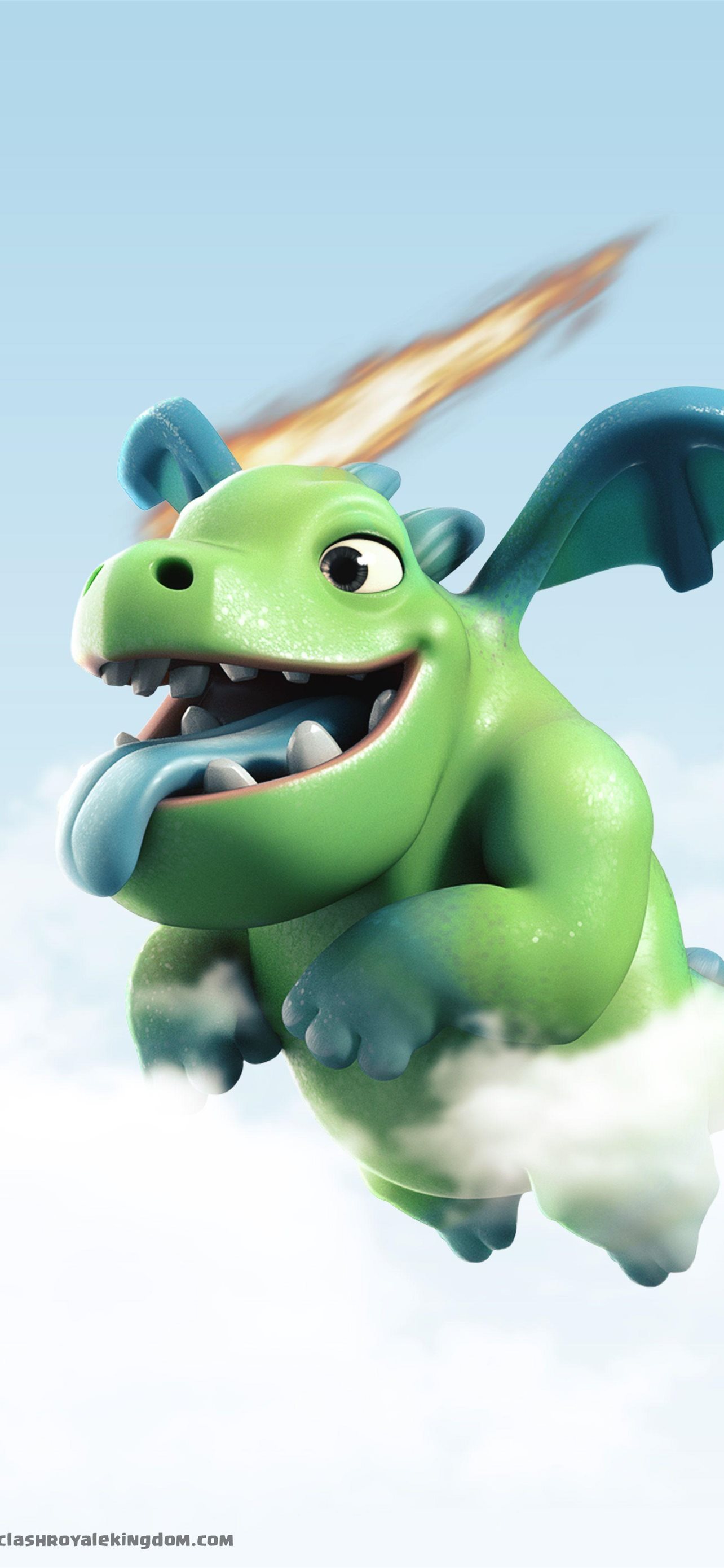 clash of clans dragon Wallpapers