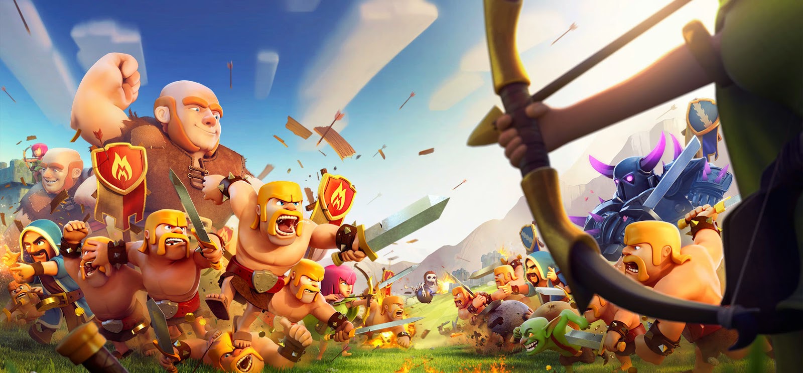 clash of clans dragon Wallpapers